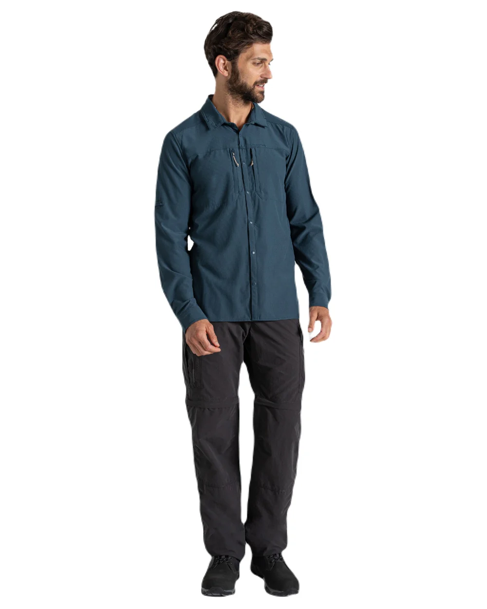 Craghoppers Mens NosiLife Pro Long Sleeved Shirt V - Image 4
