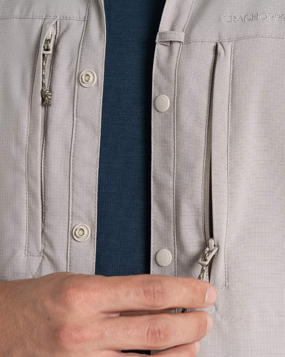 Craghoppers Mens NosiLife Pro Long Sleeved Shirt V - Image 9