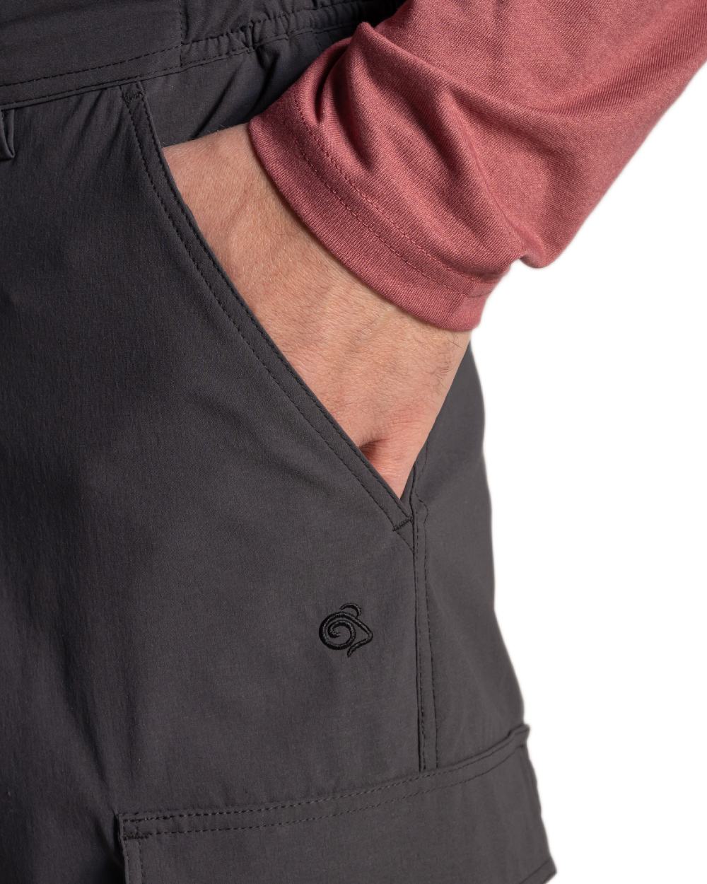 Craghoppers Mens NosiLife Rif Stretch Cargo Trousers - Image 8