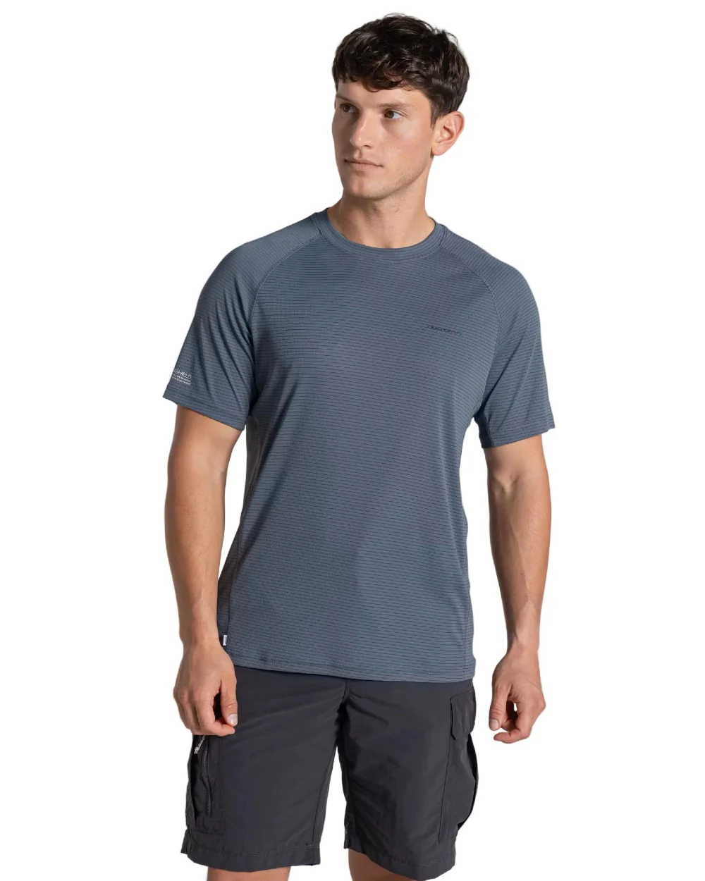 Craghoppers Mens NosiLife SolarShield+ Short Sleeved T-Shirt - Image 3