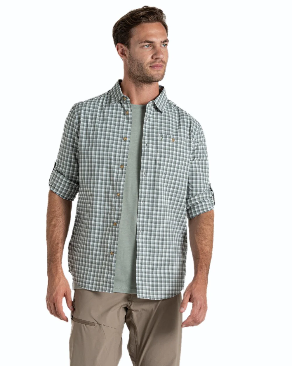 Craghoppers NosiLife Nuoro Check Long Sleeved Shirt - Image 4