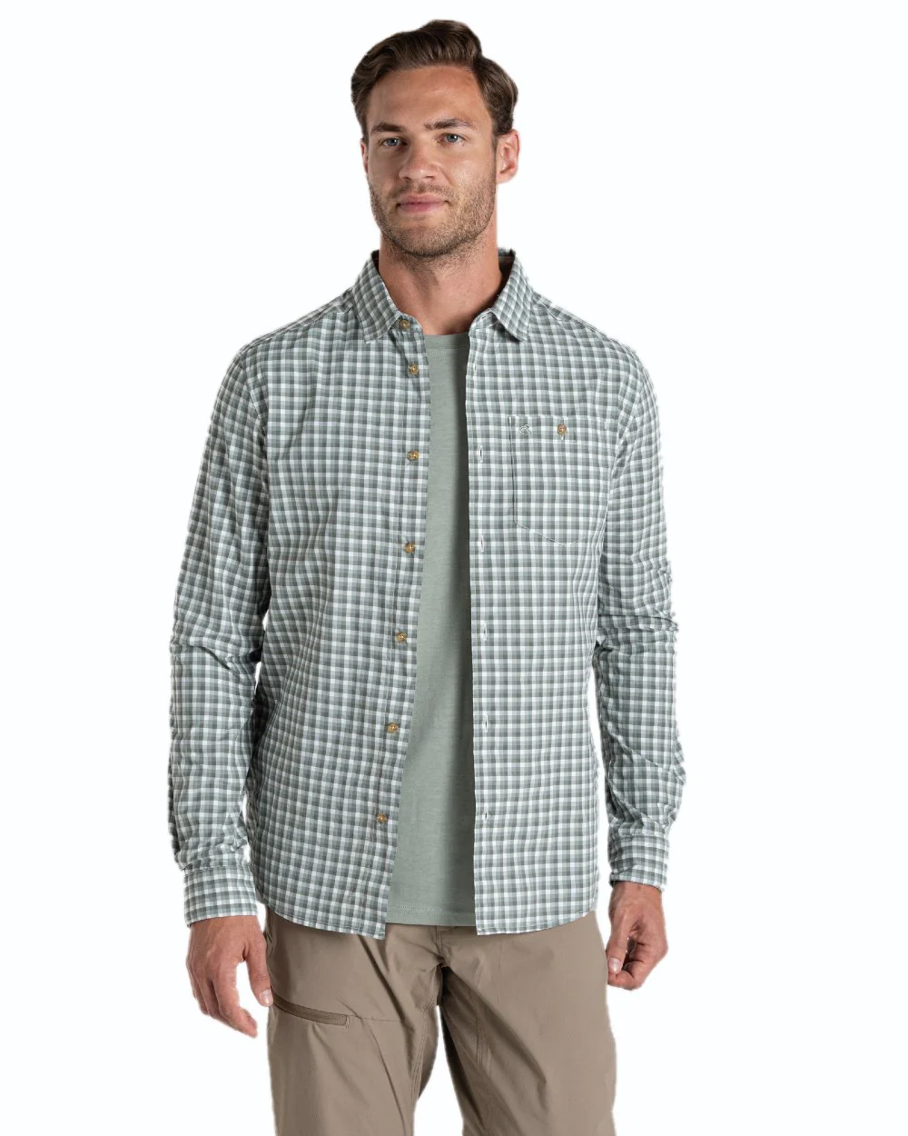 Craghoppers NosiLife Nuoro Check Long Sleeved Shirt - Image 5