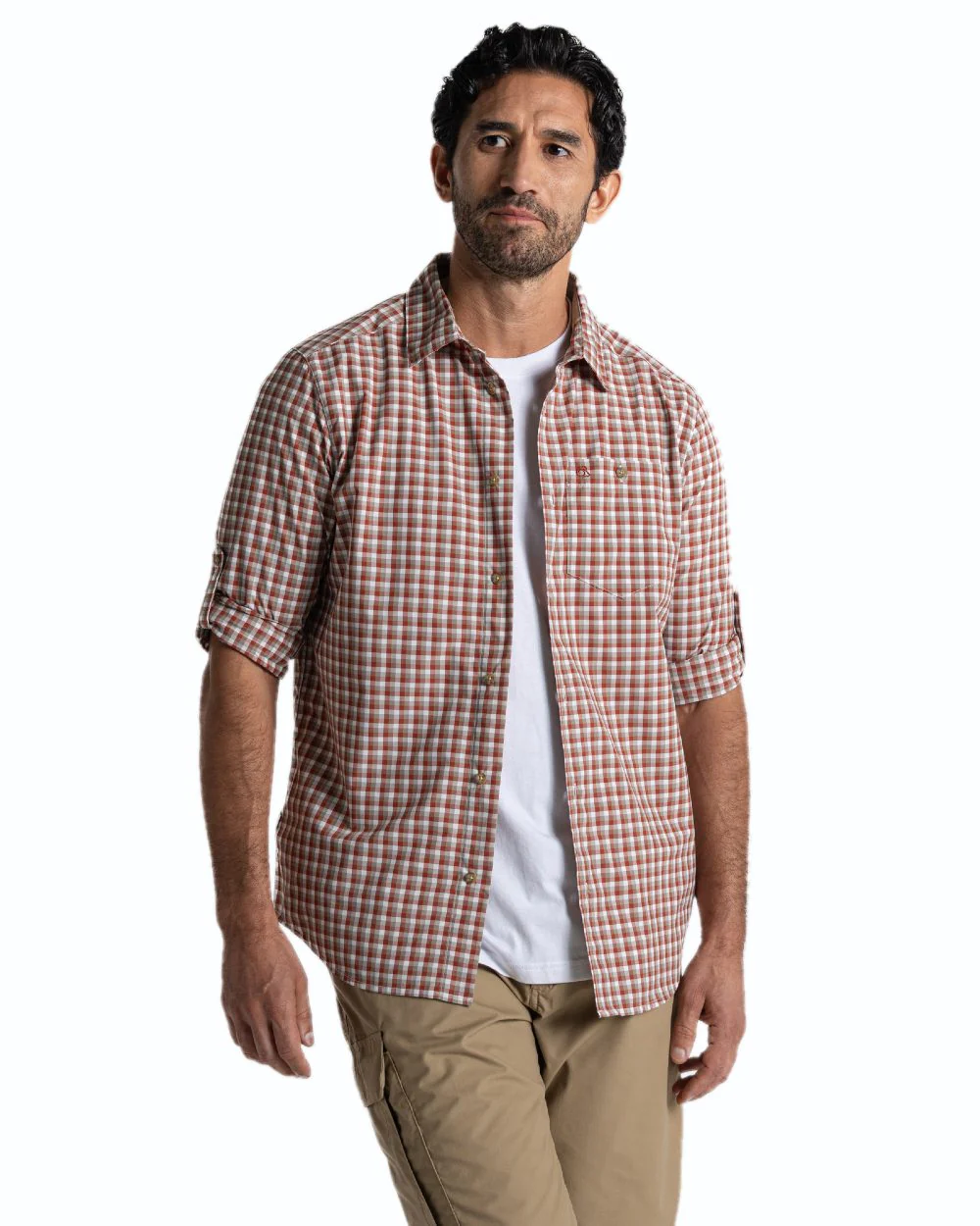 Craghoppers NosiLife Nuoro Check Long Sleeved Shirt - Image 9