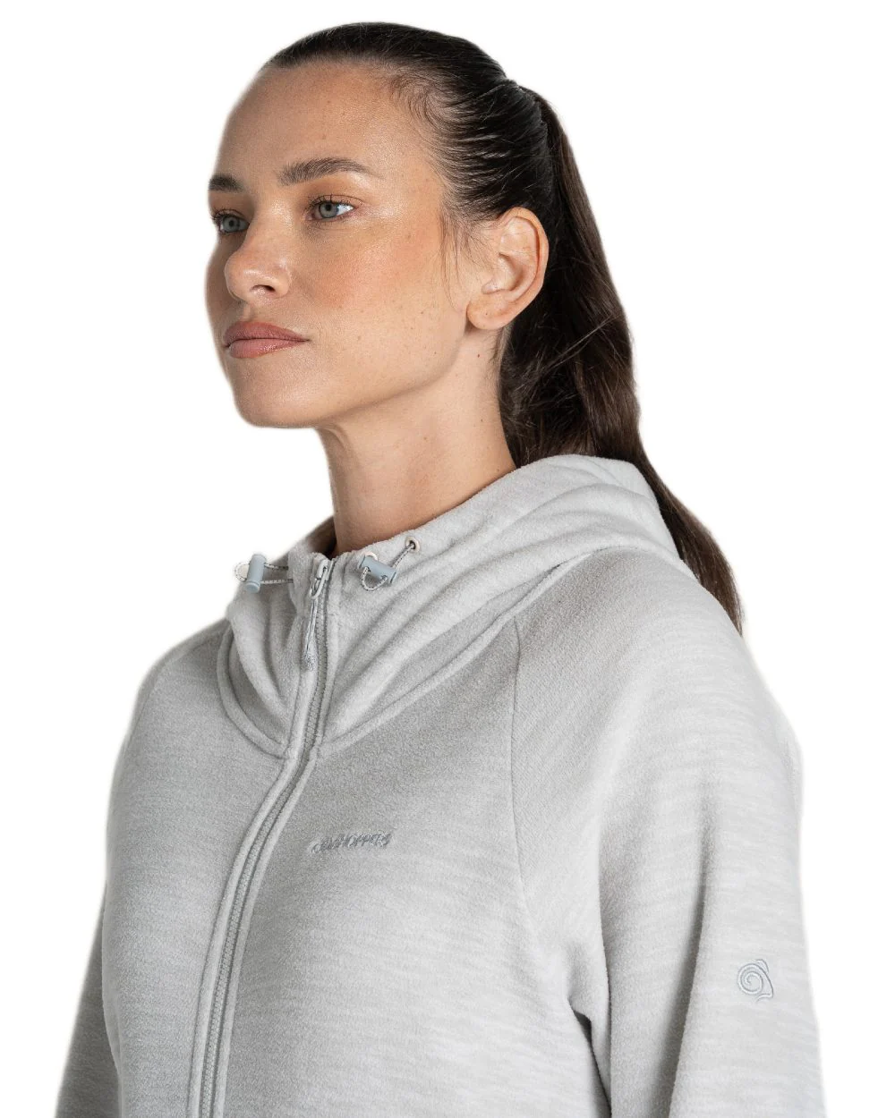 Craghoppers Womens Esk Hooded Half Zip Fleece Jacket - Image 10