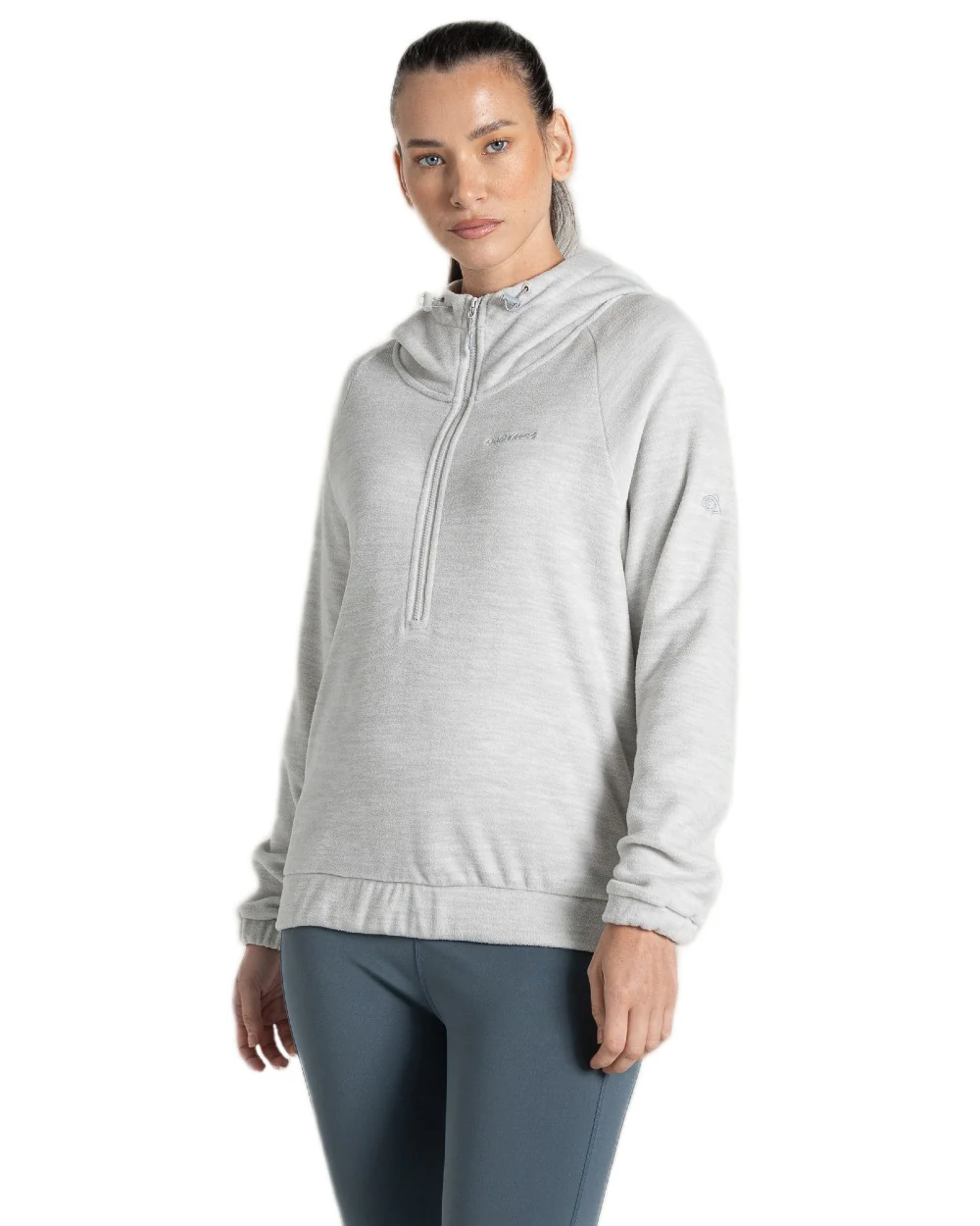 Craghoppers Womens Esk Hooded Half Zip Fleece Jacket - Image 4