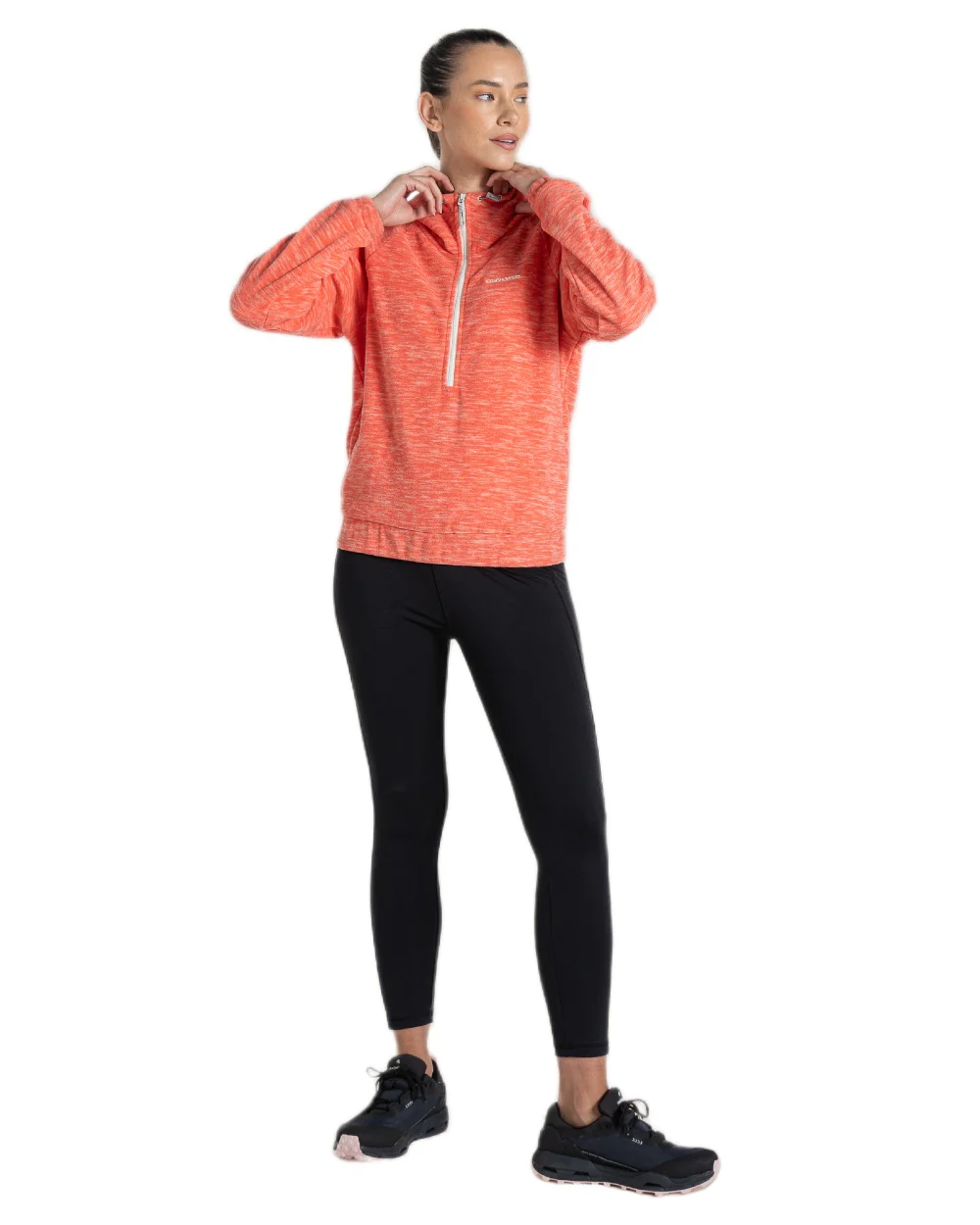 Craghoppers Womens Esk Hooded Half Zip Fleece Jacket - Image 5
