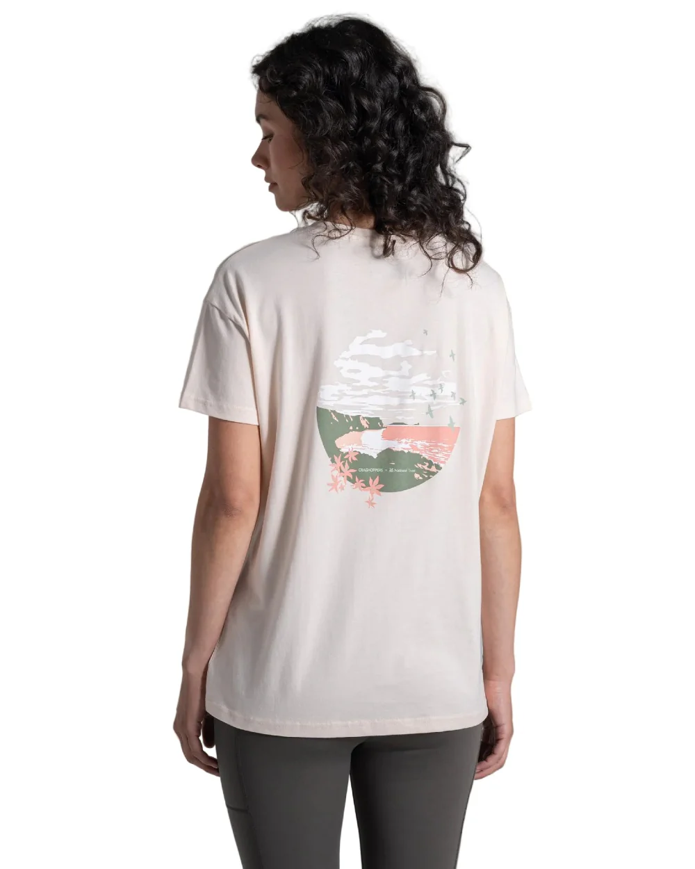 Craghoppers Womens National Trust Bistort Short Sleeved T-Shirt - Image 13