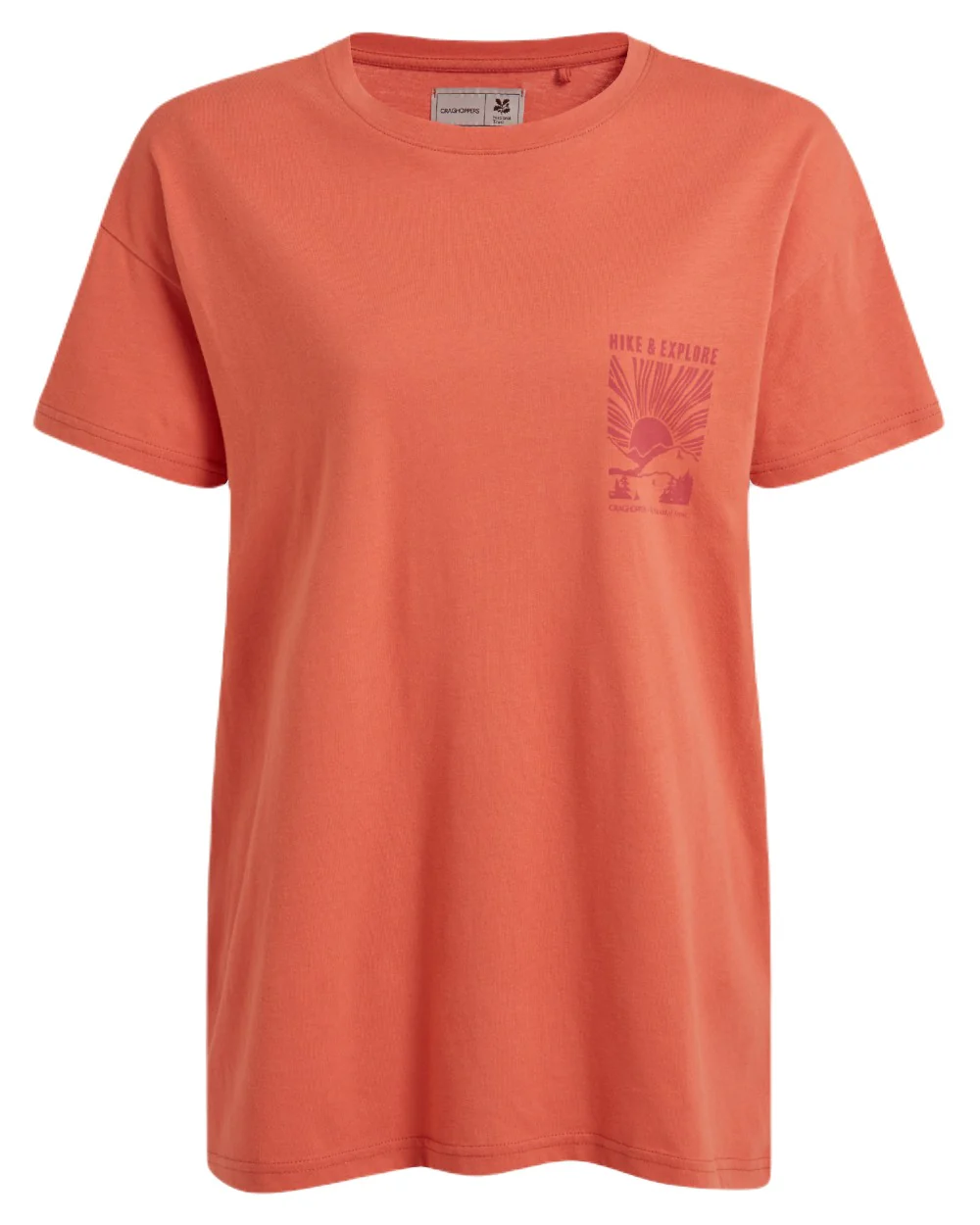 Craghoppers Womens National Trust Bistort Short Sleeved T-Shirt - Image 3