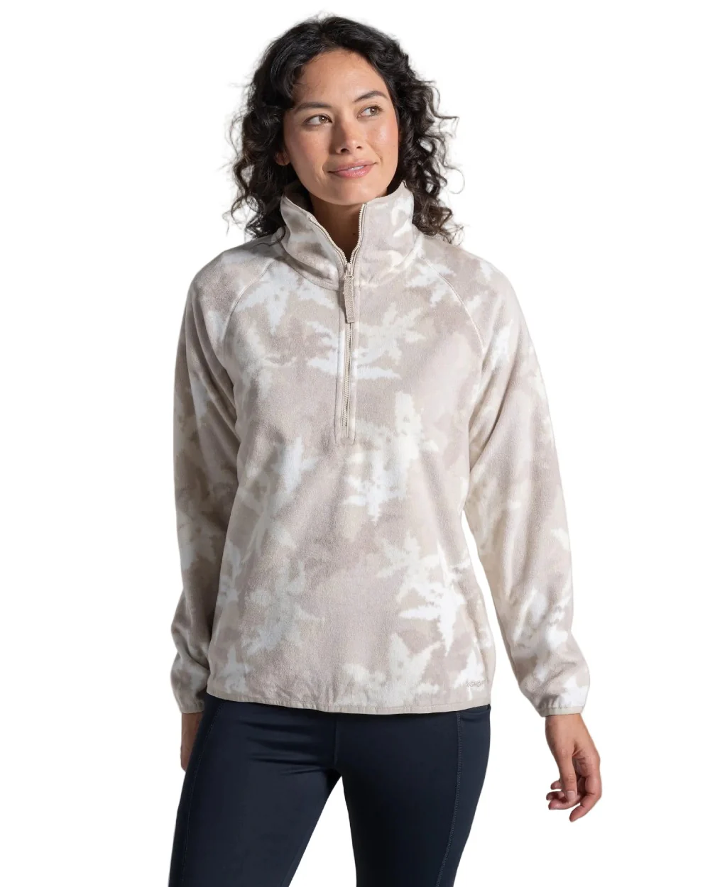 Craghoppers Womens National Trust Reedmace Half Zip Fleece Top - Image 2