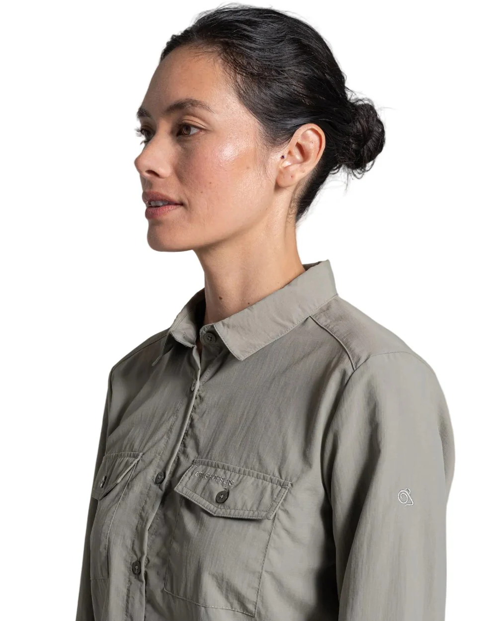 Craghoppers Womens NosiLife Loukkos Long Sleeved Shirt - Image 12