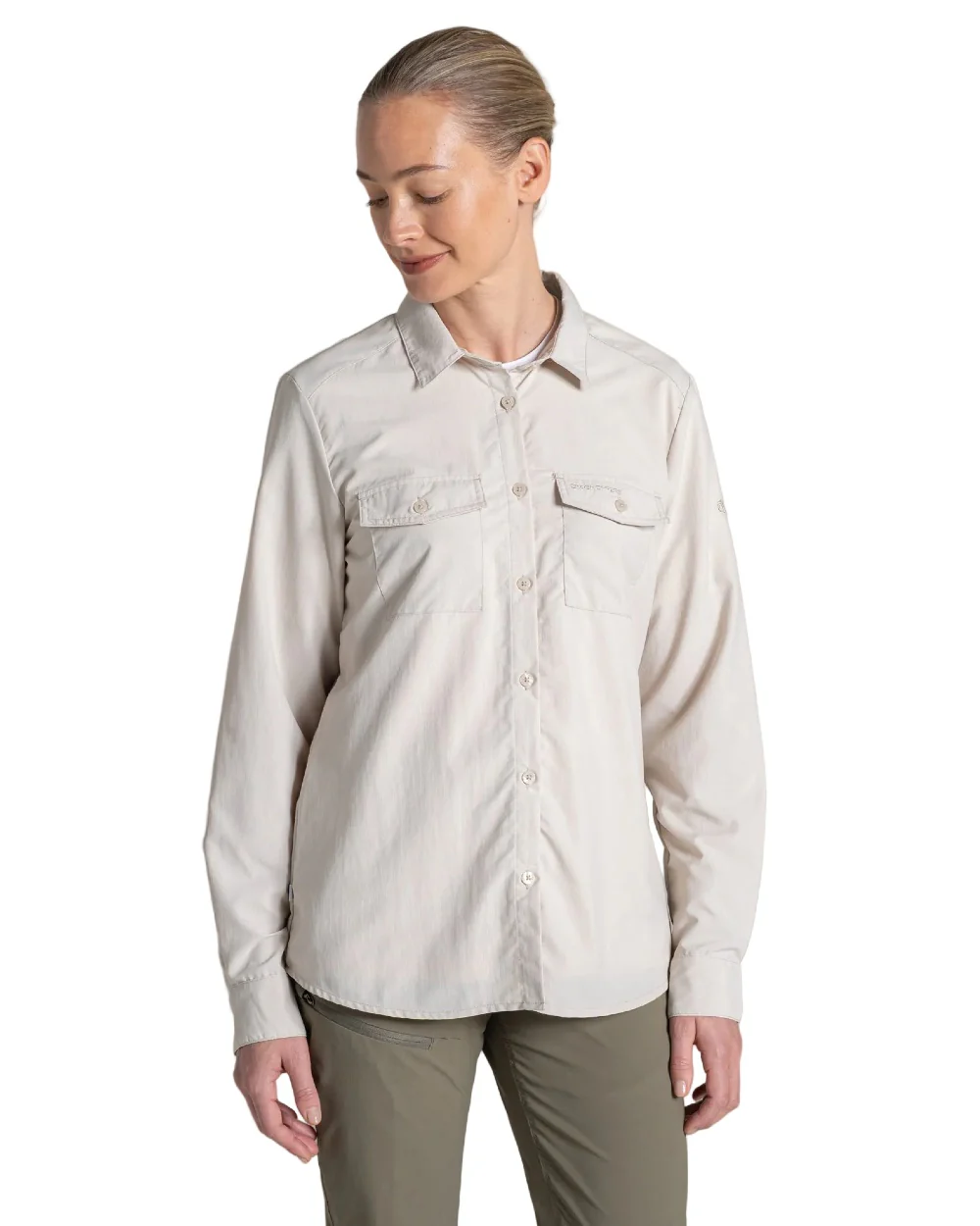 Craghoppers Womens NosiLife Loukkos Long Sleeved Shirt - Image 2