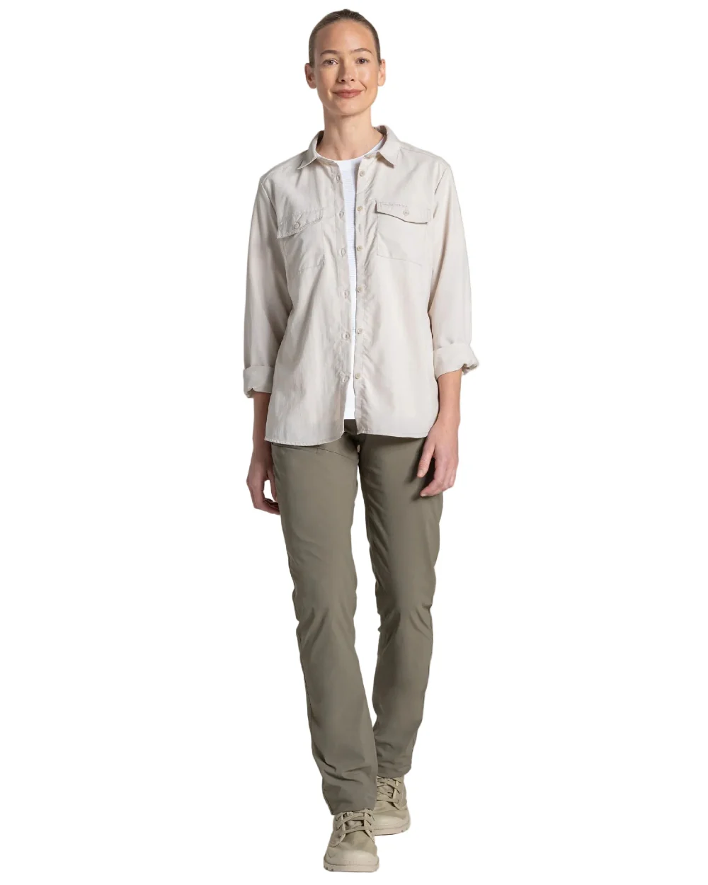 Craghoppers Womens NosiLife Loukkos Long Sleeved Shirt - Image 3
