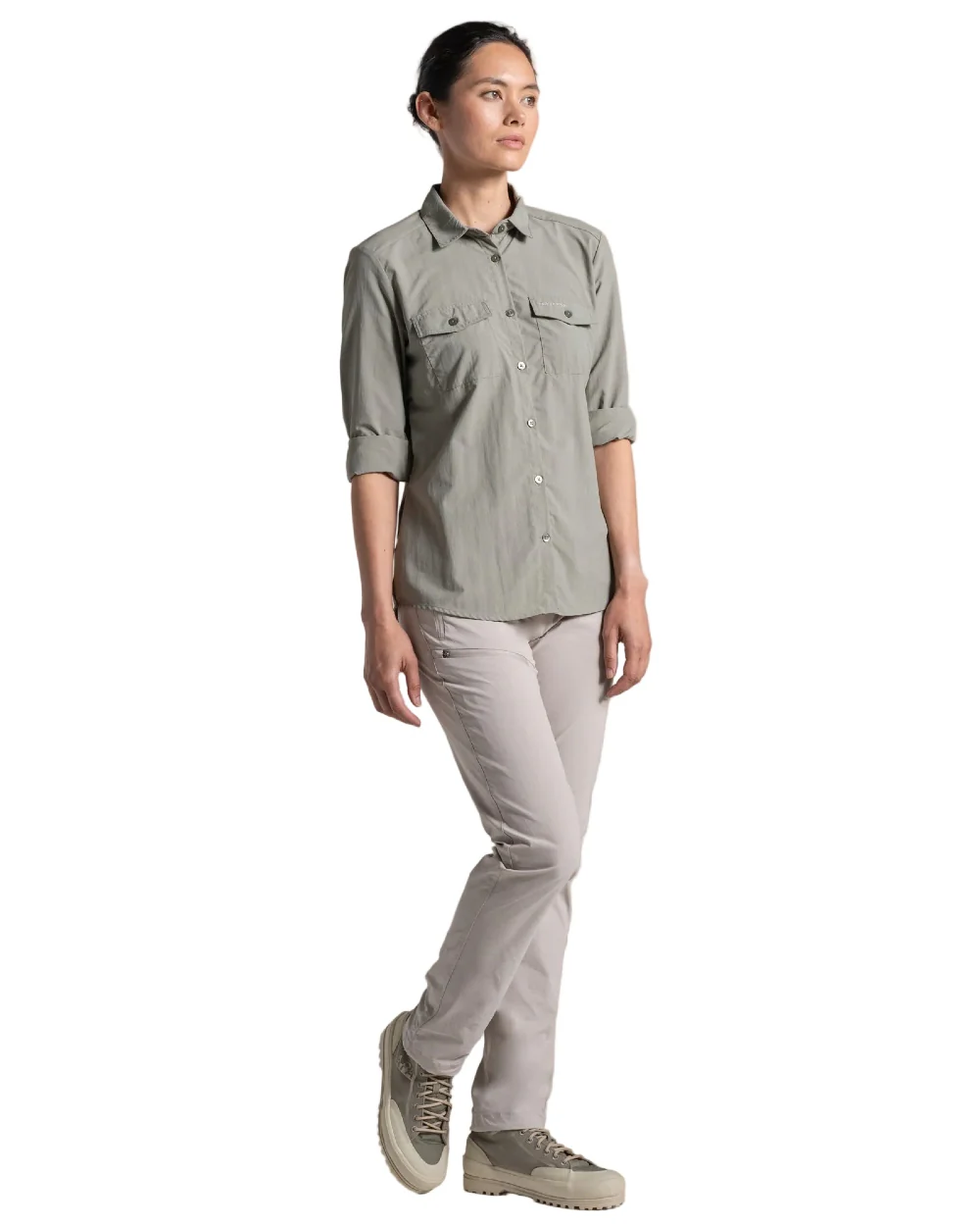 Craghoppers Womens NosiLife Loukkos Long Sleeved Shirt - Image 8