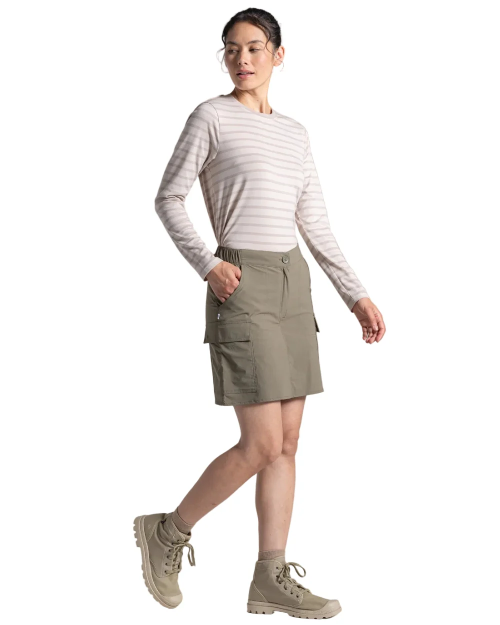 Craghoppers Womens NosiLife Pro Cargo Skort - Image 2