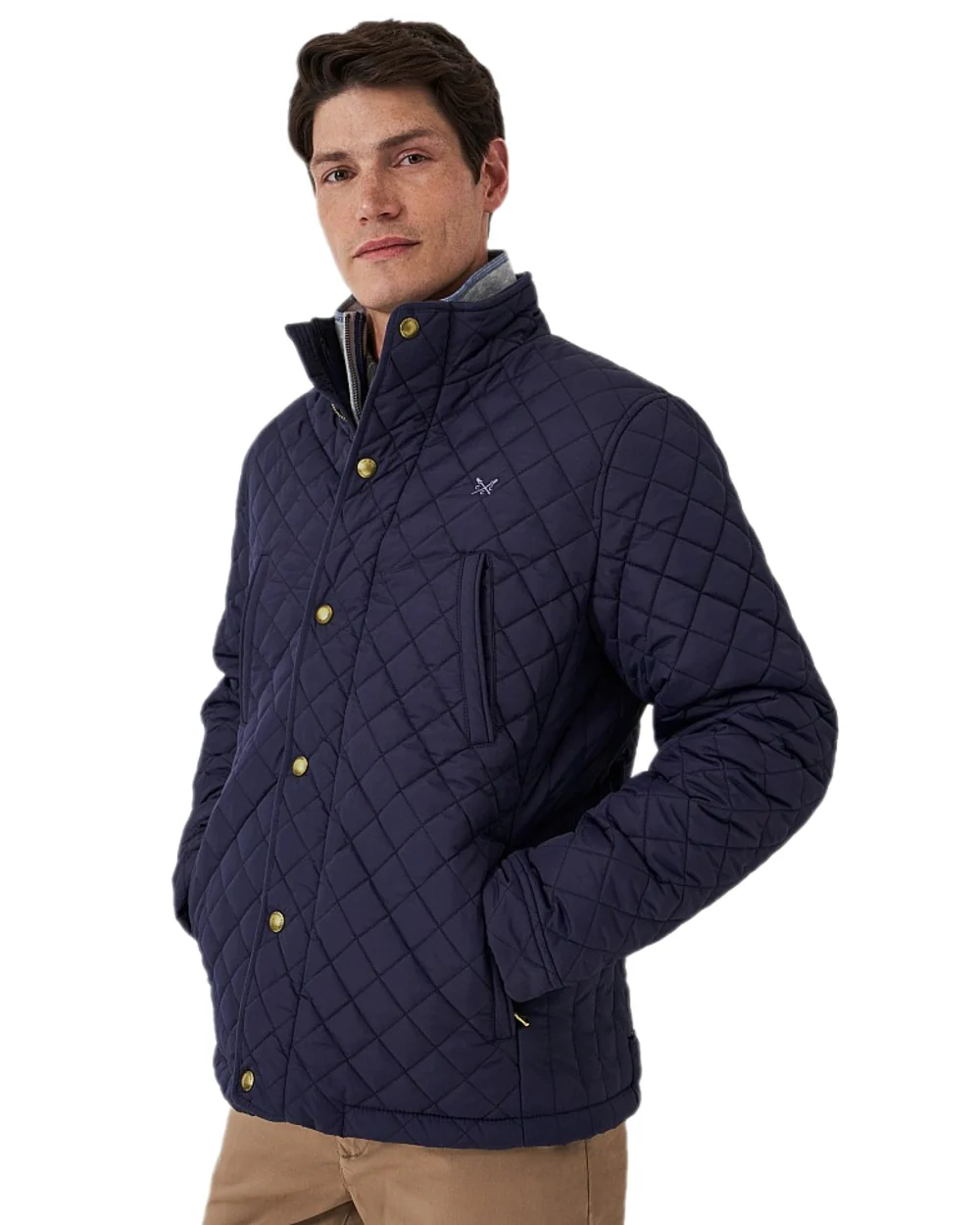 Crew Clothing Mens Chapley Quilted Jacket - Image 2