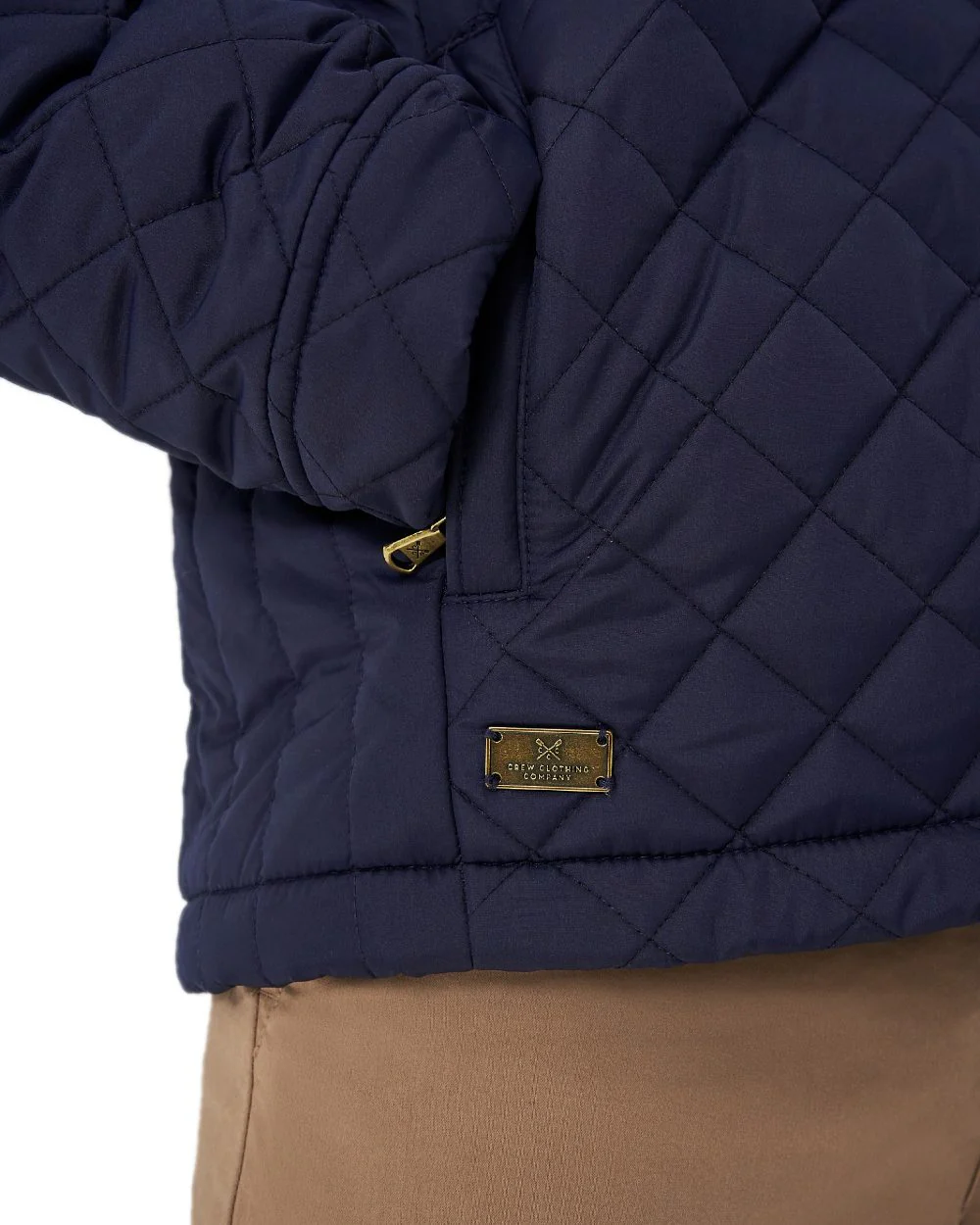 Crew Clothing Mens Chapley Quilted Jacket - Image 4