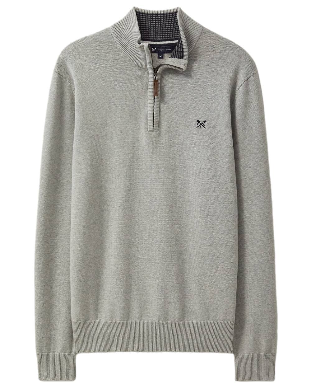 Crew Clothing Mens Classic Half Zip Knit Jumper - Image 11