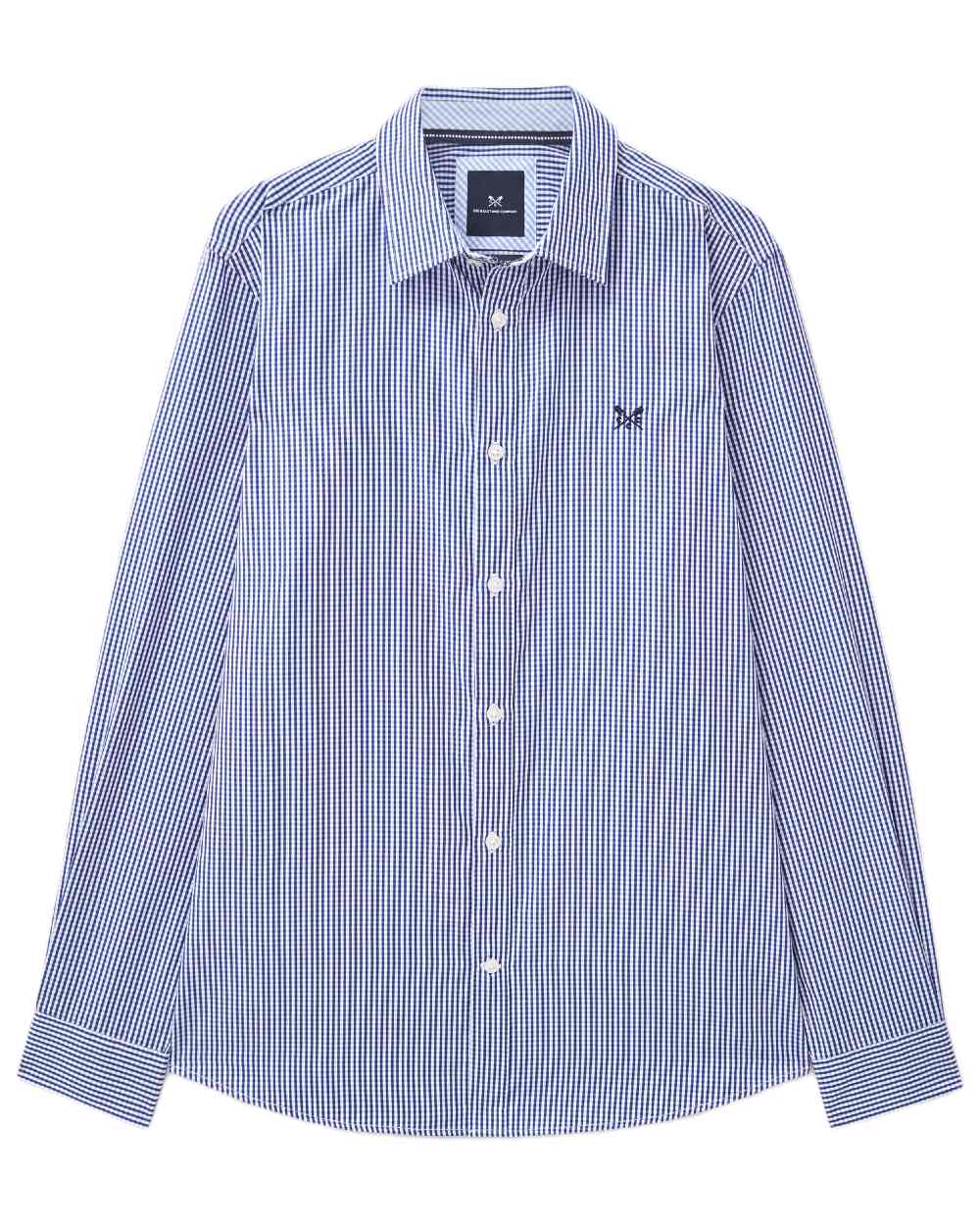 Crew Clothing Mens Classic Micro Gingham Shirt - Image 11
