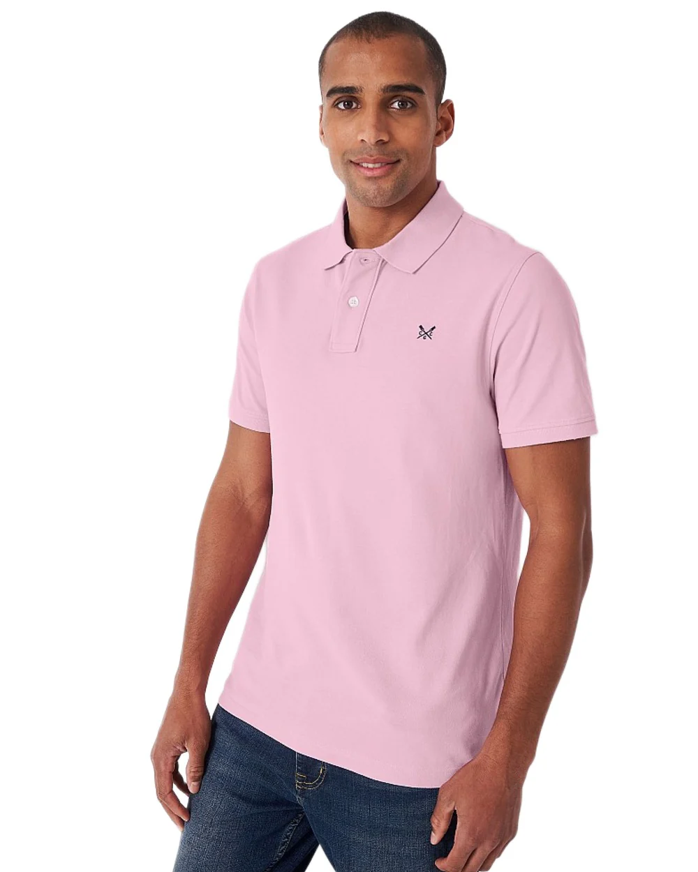 Crew Clothing Mens Classic Pique Polo Shirt - Image 2