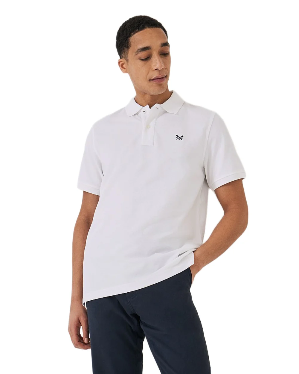 Crew Clothing Mens Classic Pique Polo Shirt - Image 6