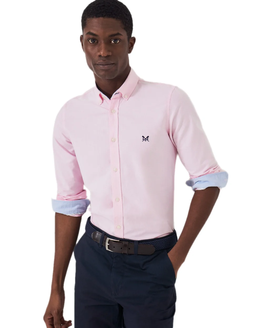 Crew Clothing Mens Crew Slim Fit Oxford Shirt - Image 2