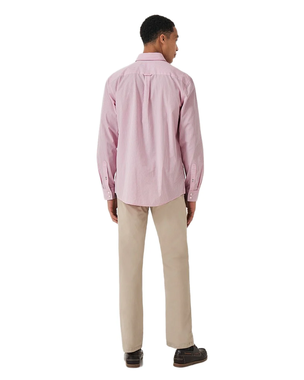 Crew Clothing Mens Micro Stripe Classic Shirt - Image 4