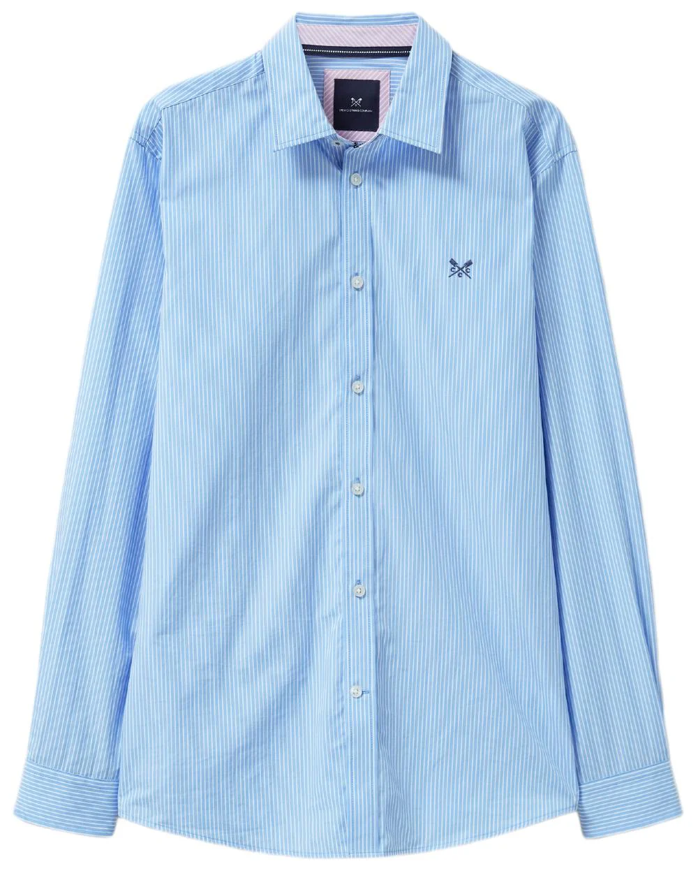 Crew Clothing Mens Micro Stripe Classic Shirt - Image 5