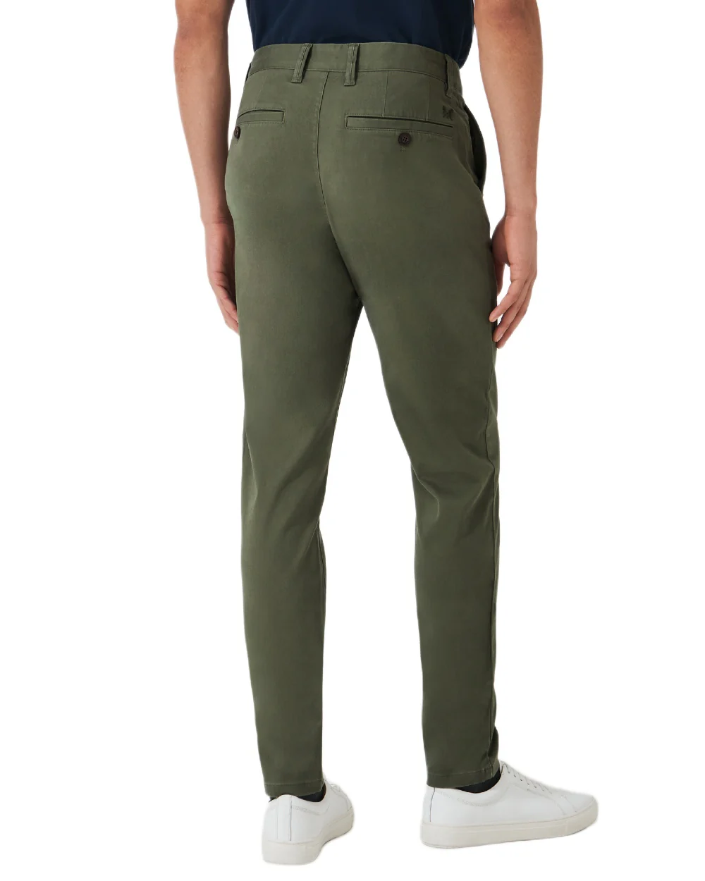 Crew Clothing Mens Slim Chino Trousers - Image 10