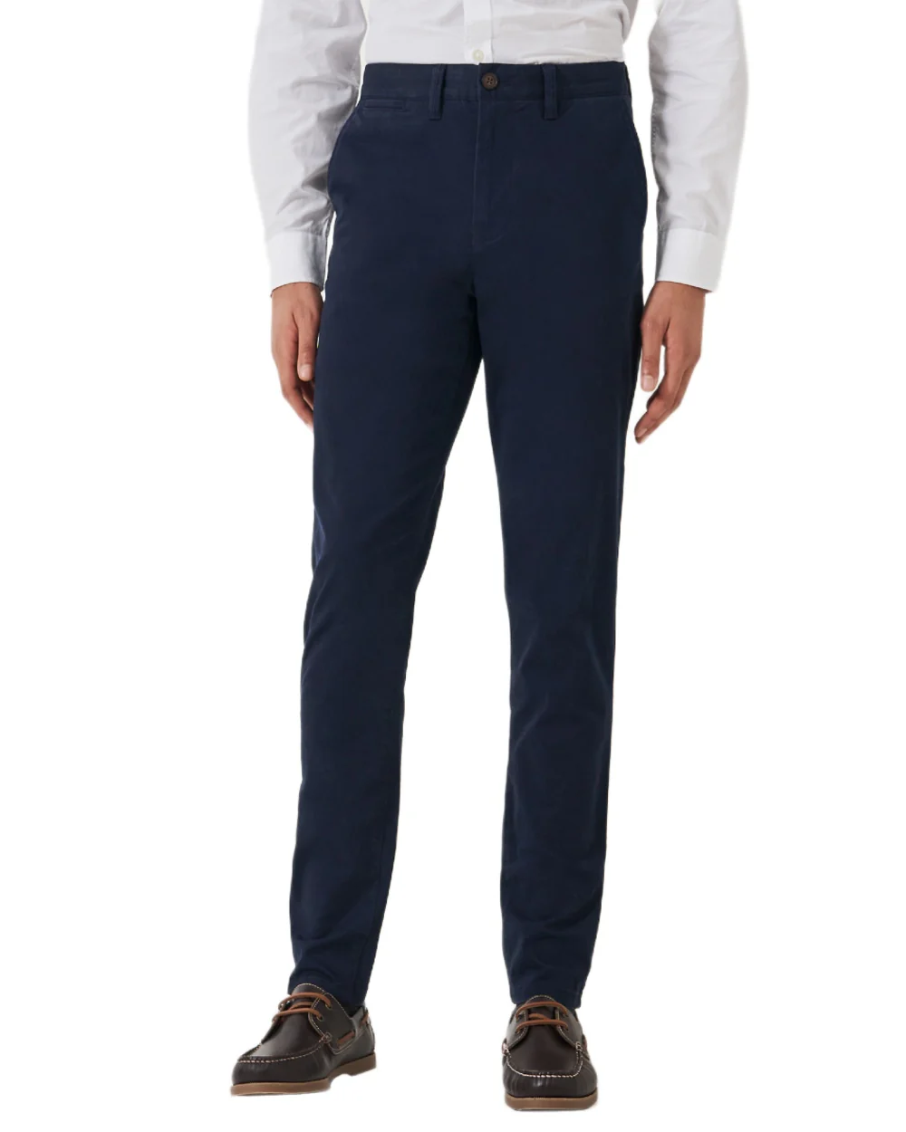 Crew Clothing Mens Slim Chino Trousers - Image 2