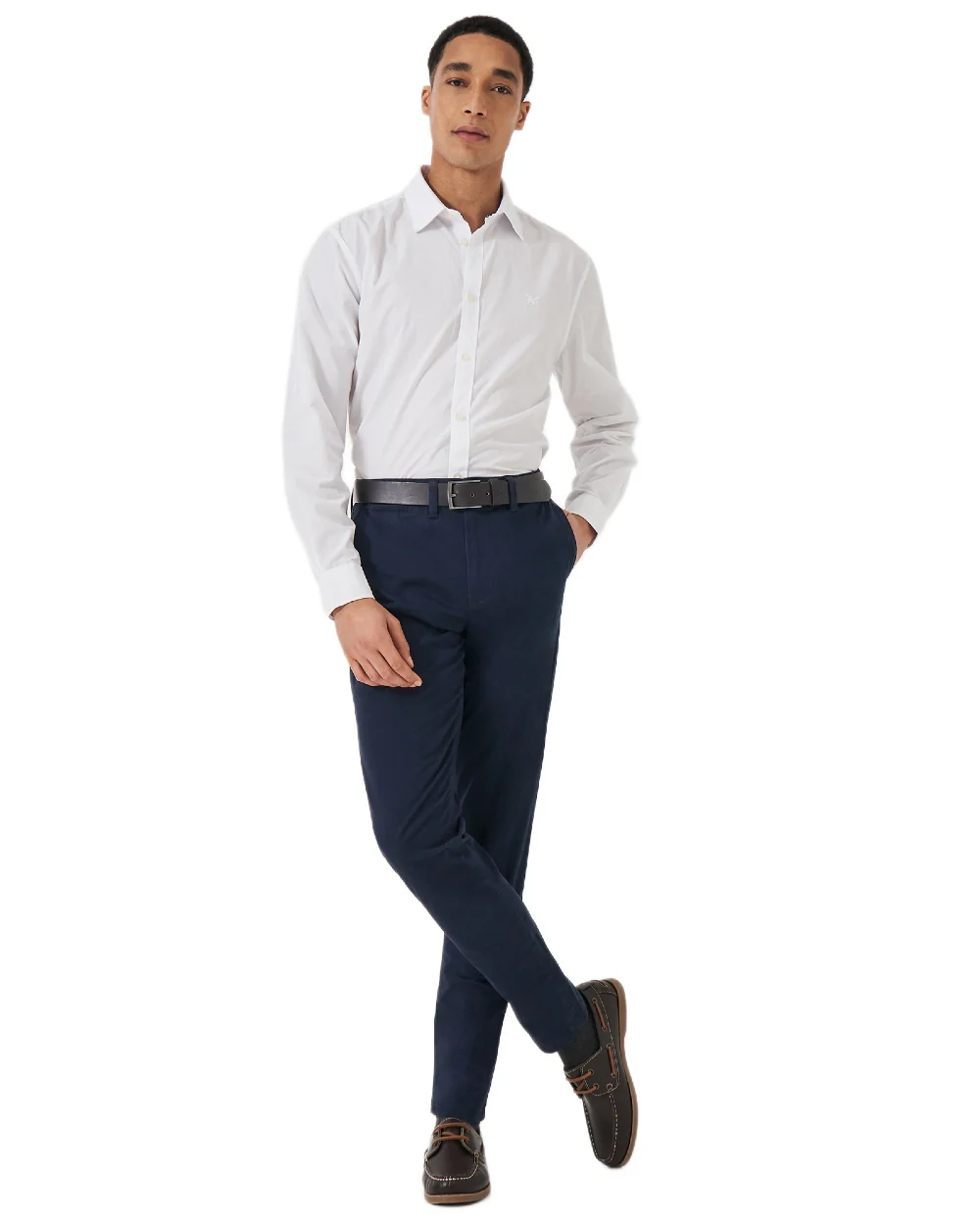 Crew Clothing Mens Slim Chino Trousers - Image 4