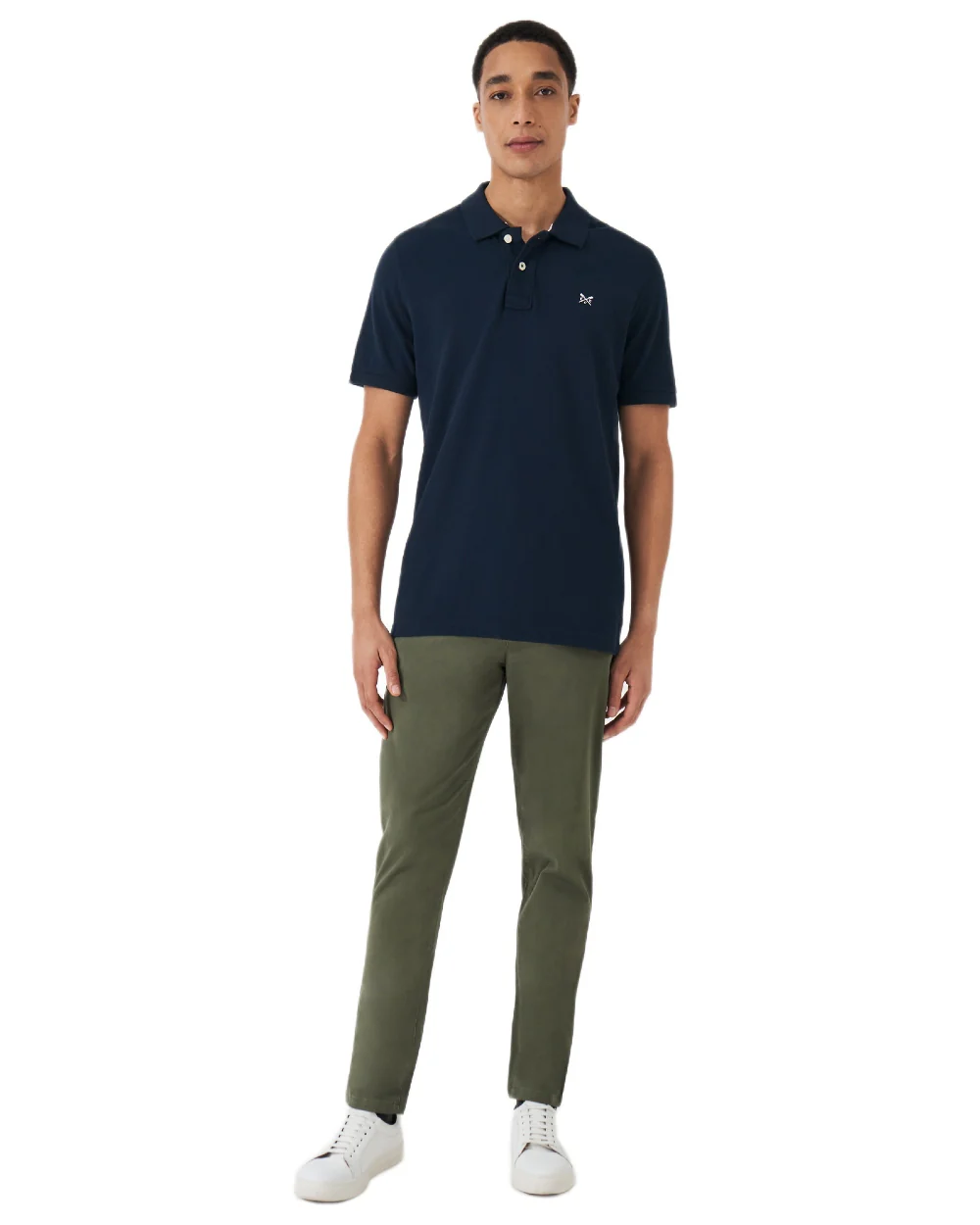 Crew Clothing Mens Slim Chino Trousers - Image 9