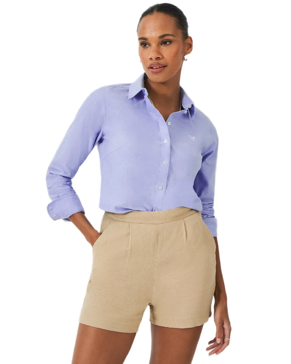 Crew Clothing Womens Bracken Oxford Shirt - Image 4