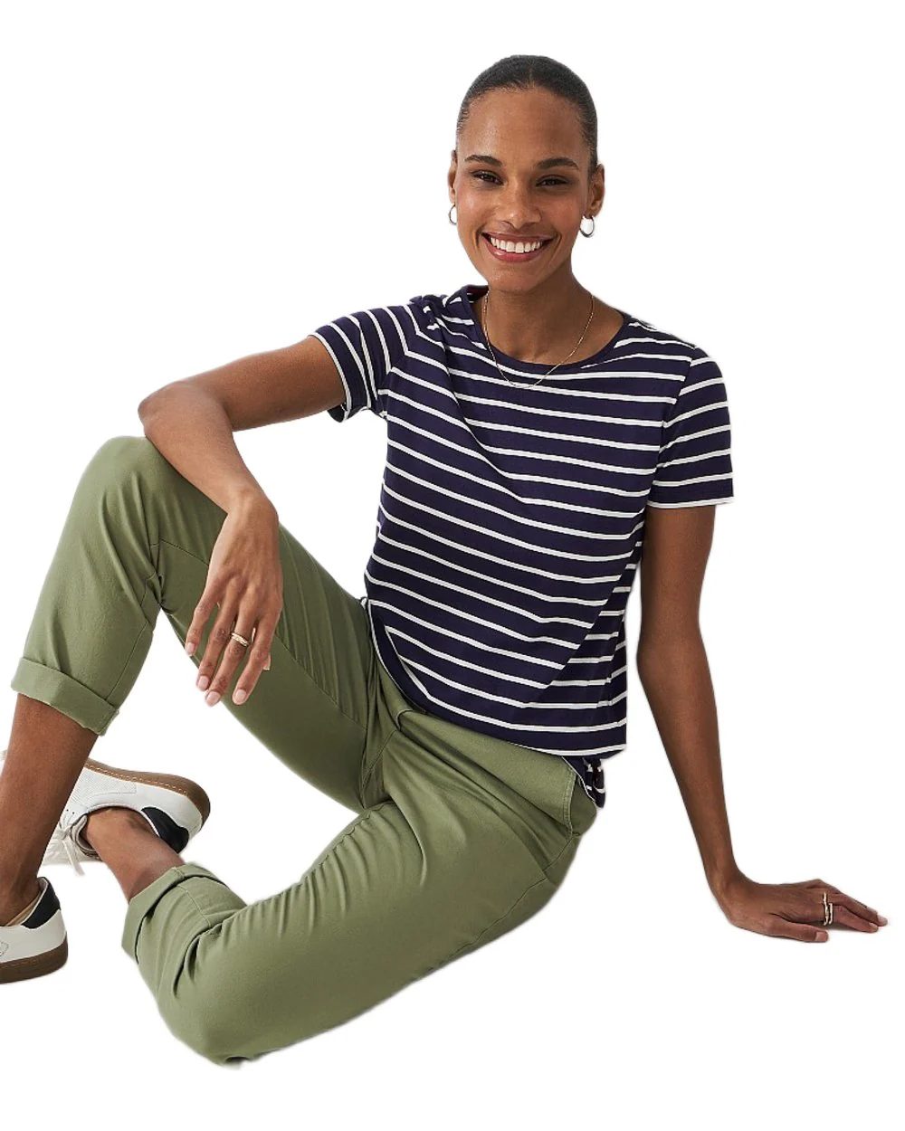 Crew Clothing Womens Breton T-Shirt - Image 2