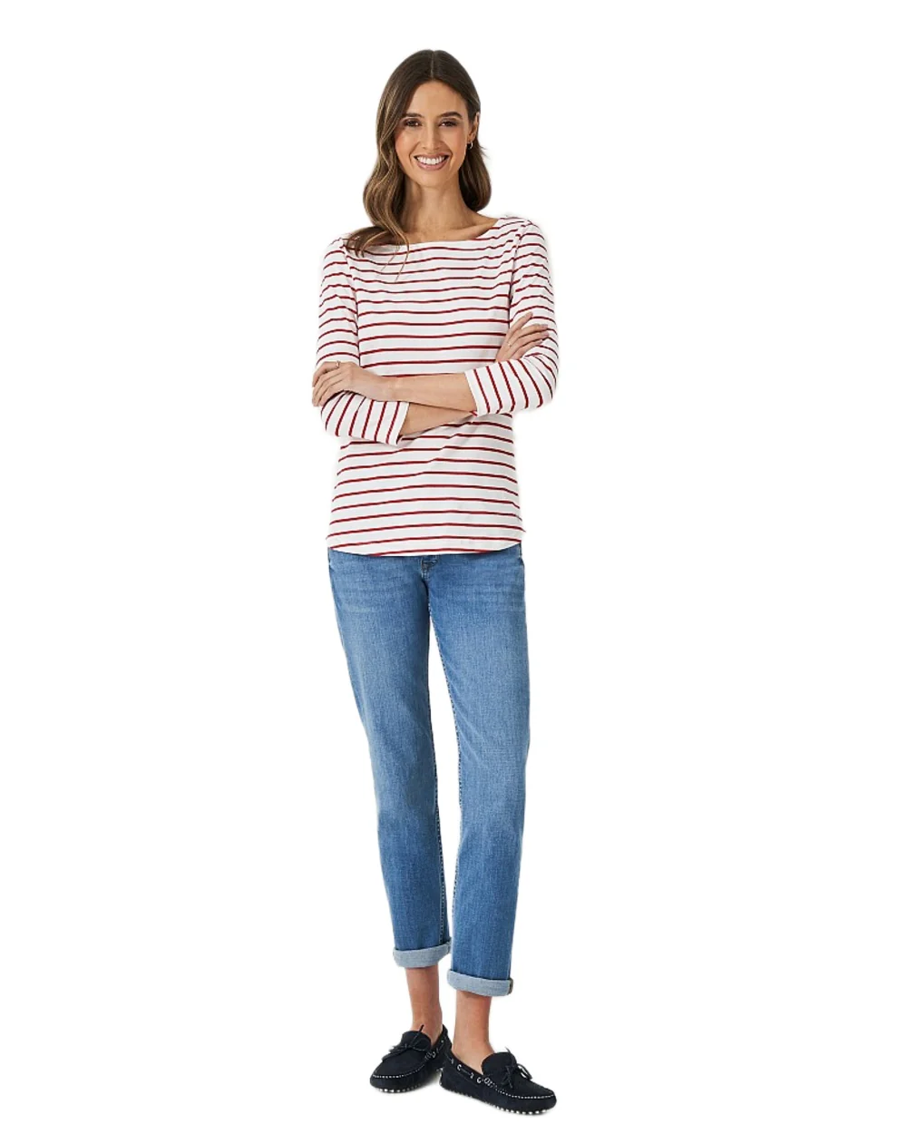 Crew Clothing Womens Essential Breton Top - Image 8