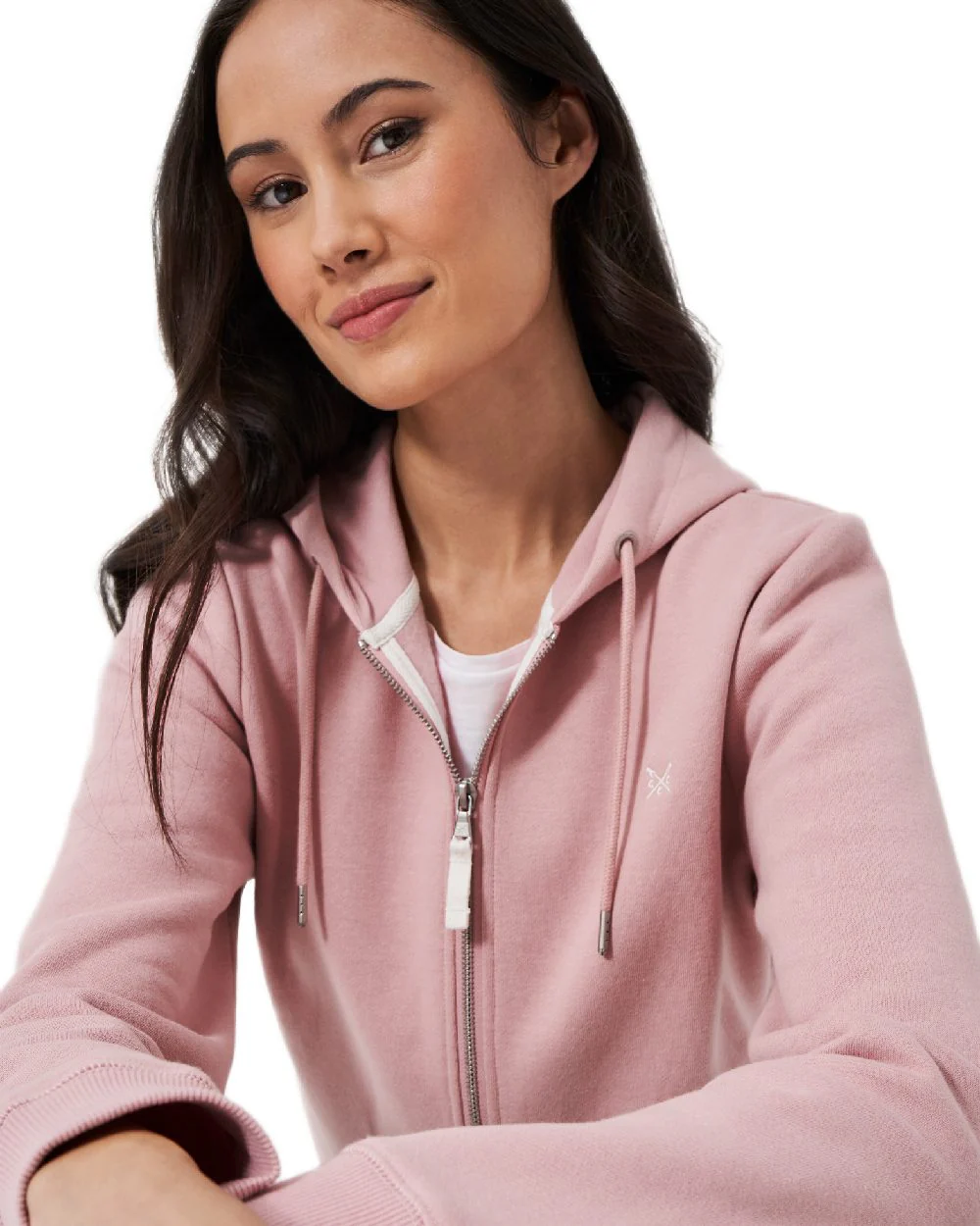 Crew Clothing Womens Heritage Zip Through Hoodie - Image 13