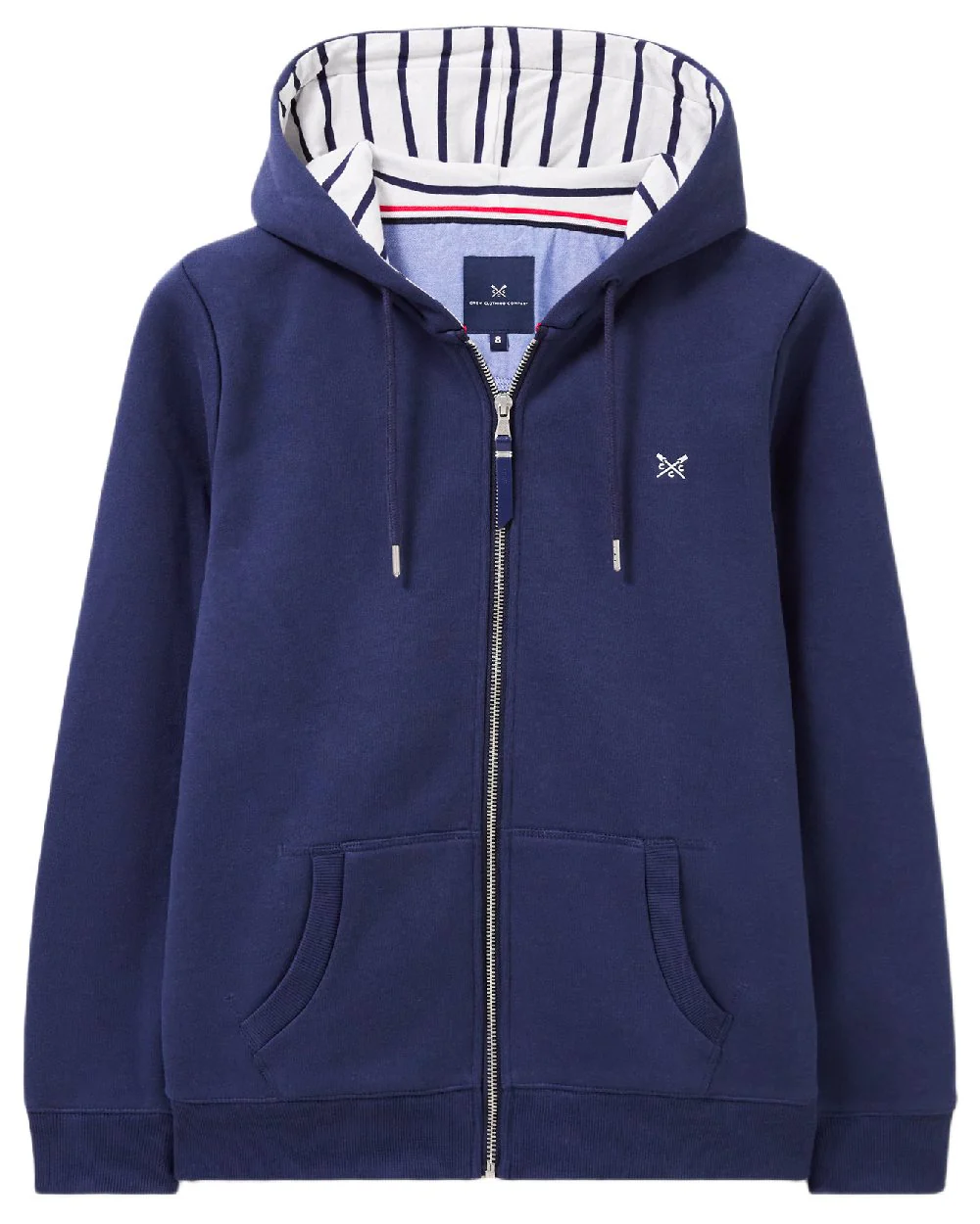 Crew Clothing Womens Heritage Zip Through Hoodie - Image 6