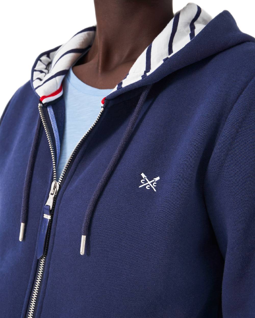 Crew Clothing Womens Heritage Zip Through Hoodie - Image 8