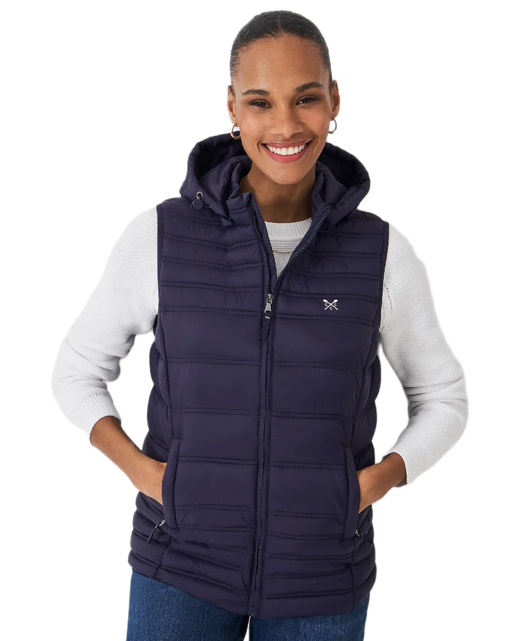 Crew Clothing Womens Lightweight Padded Gilet - Image 2