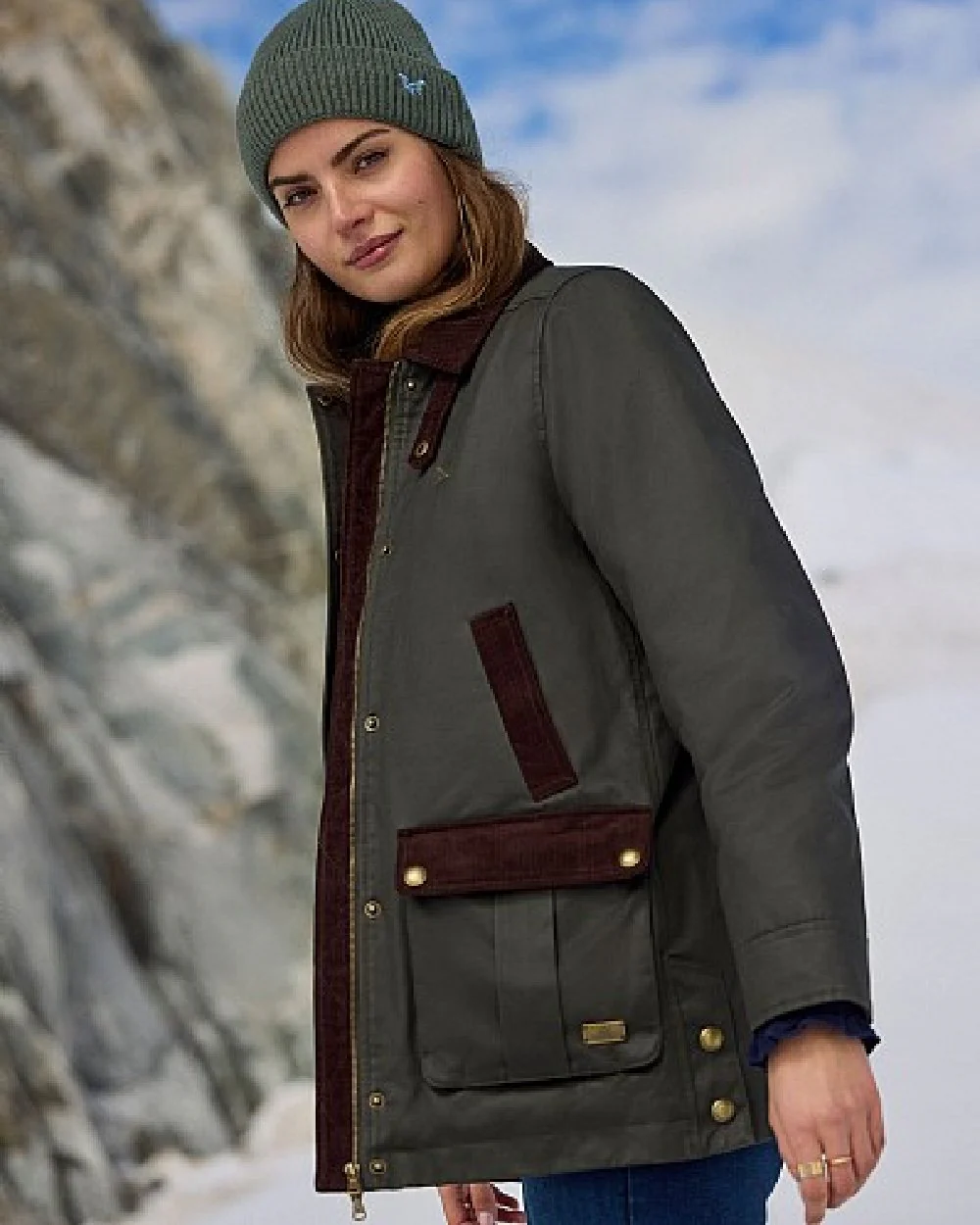 Crew Clothing Womens Wax Jacket - Image 3