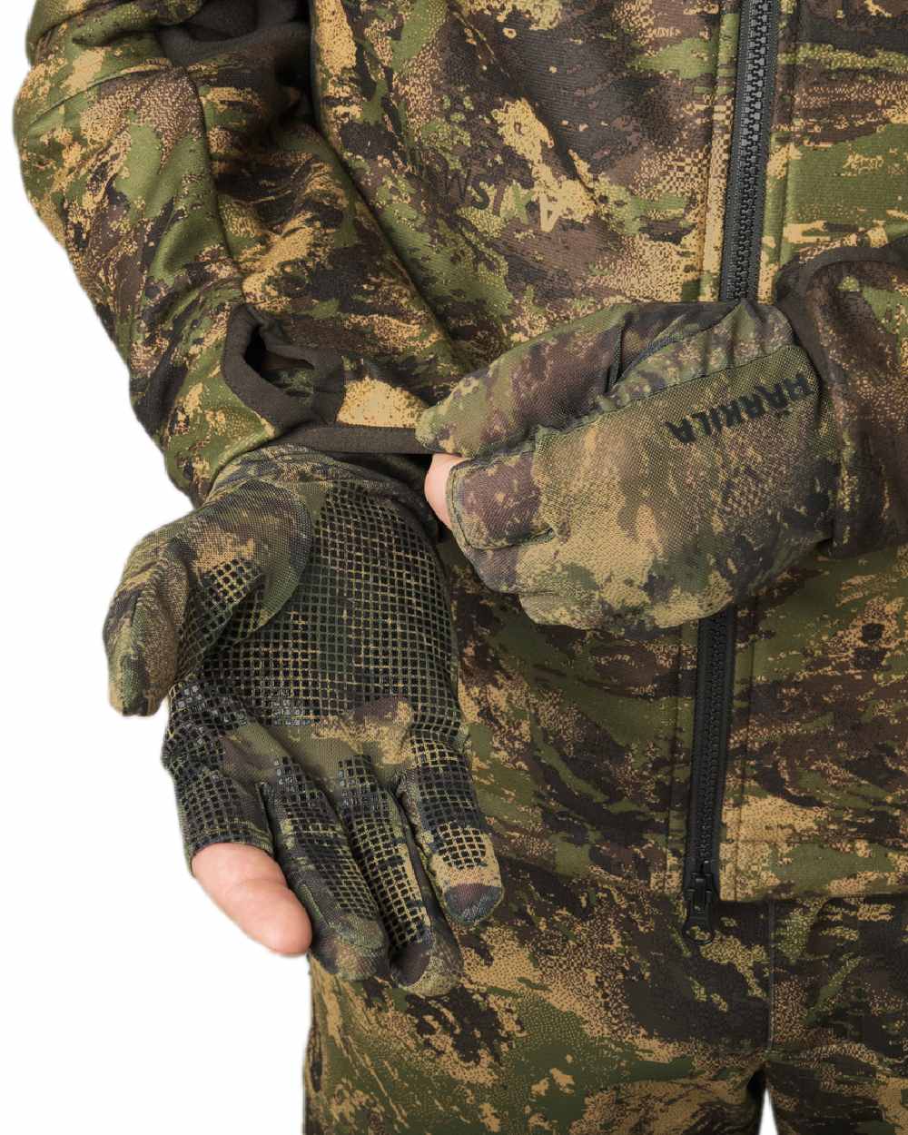 Harkila Deer Stalker Camo Mesh Gloves - Image 2