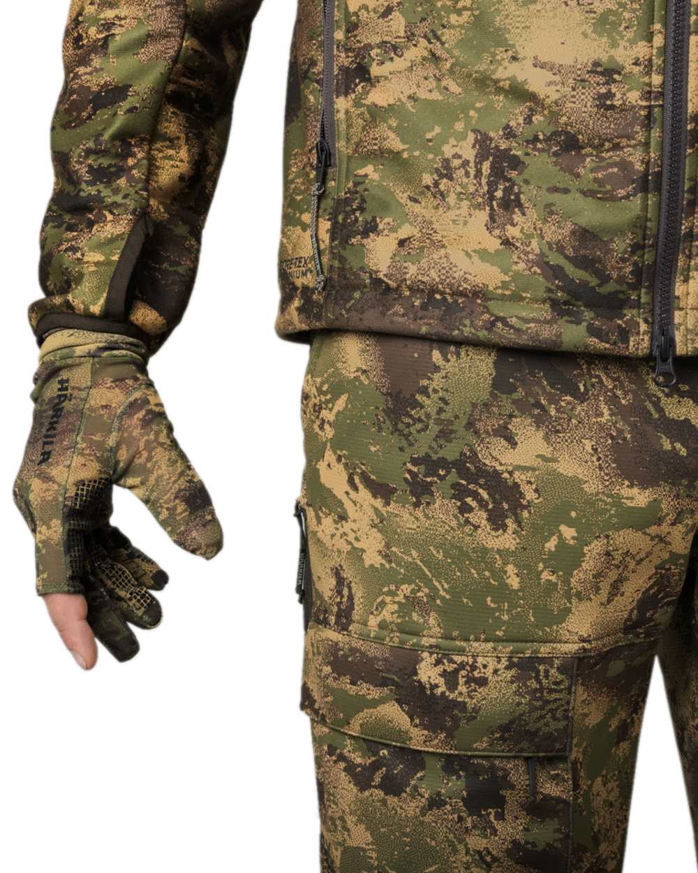 Harkila Deer Stalker Camo Mesh Gloves - Image 3