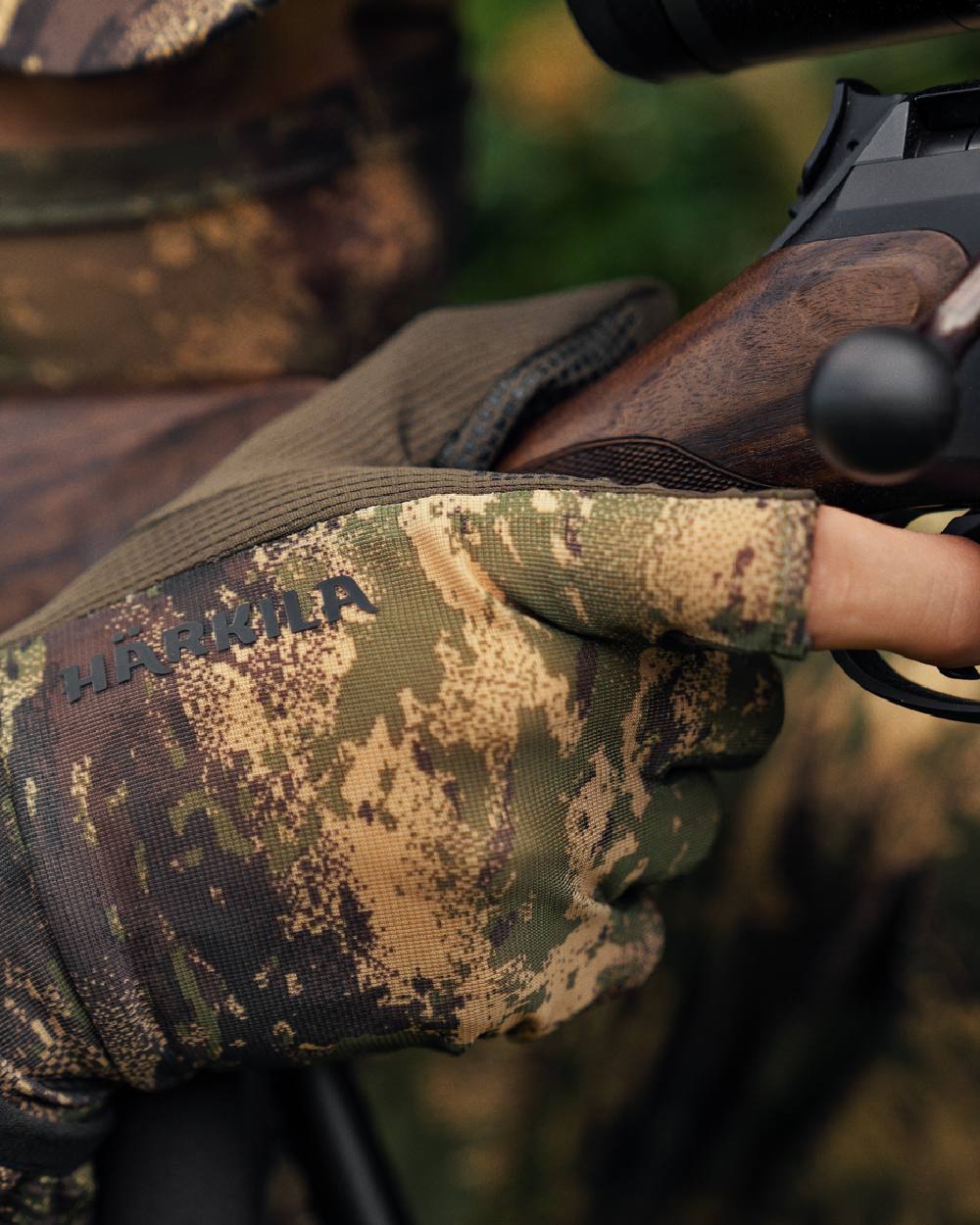 Harkila Deer Stalker Camo Mesh Gloves - Image 4