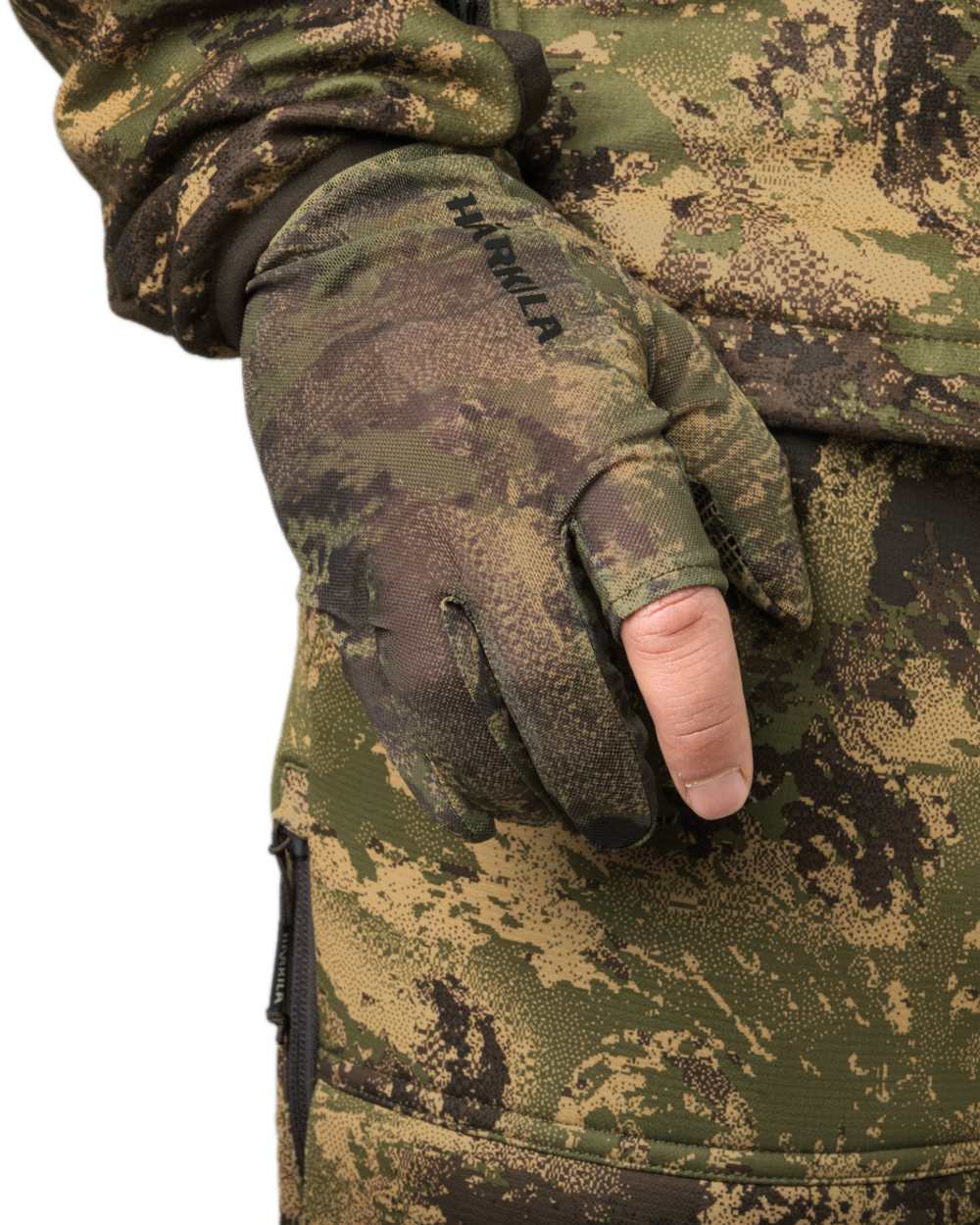 Harkila Deer Stalker Camo Mesh Gloves - Image 6