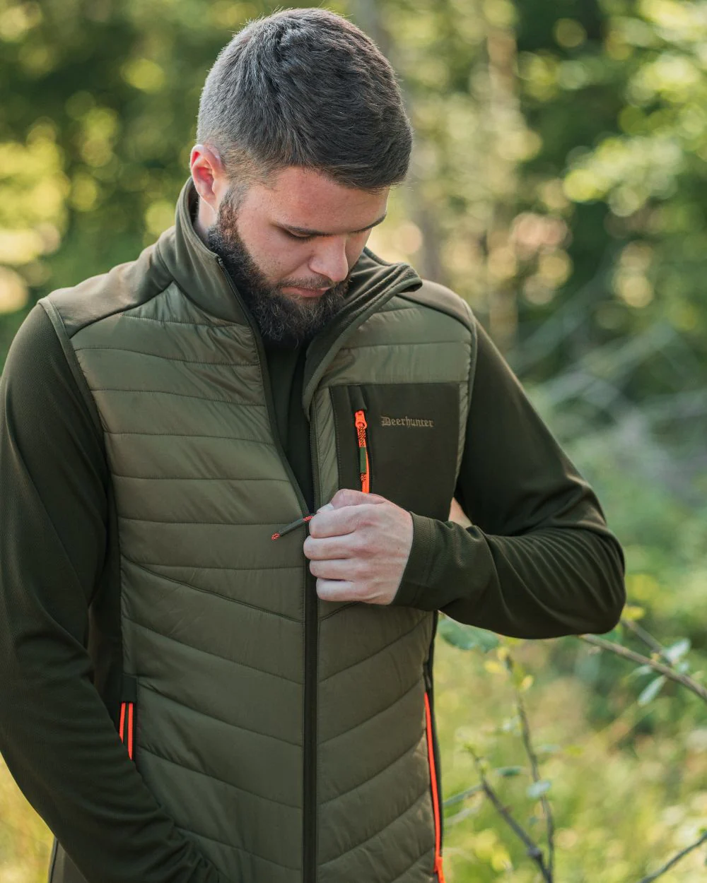 Deerhunter Chamois Padded Waistcoat - Image 2