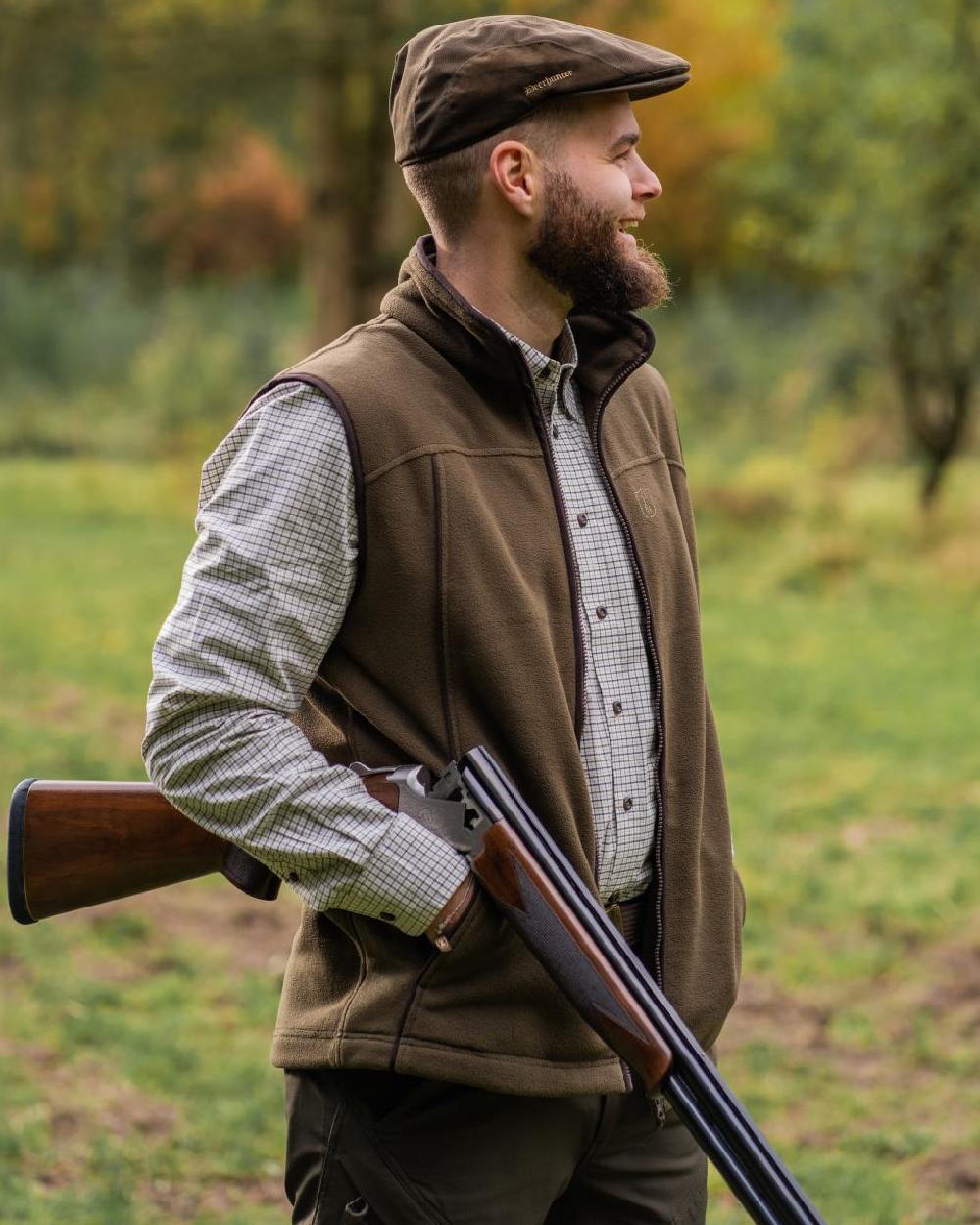 Deerhunter Eagle Fleece Waistcoat - Image 3