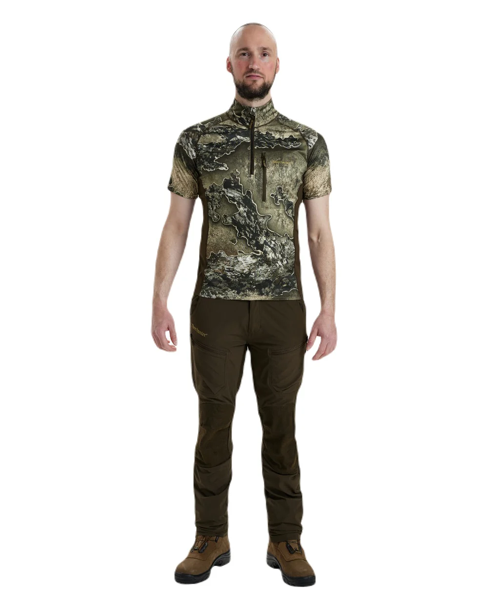 Deerhunter Excape Insulated T-Shirt with Zip-Neck - Image 9