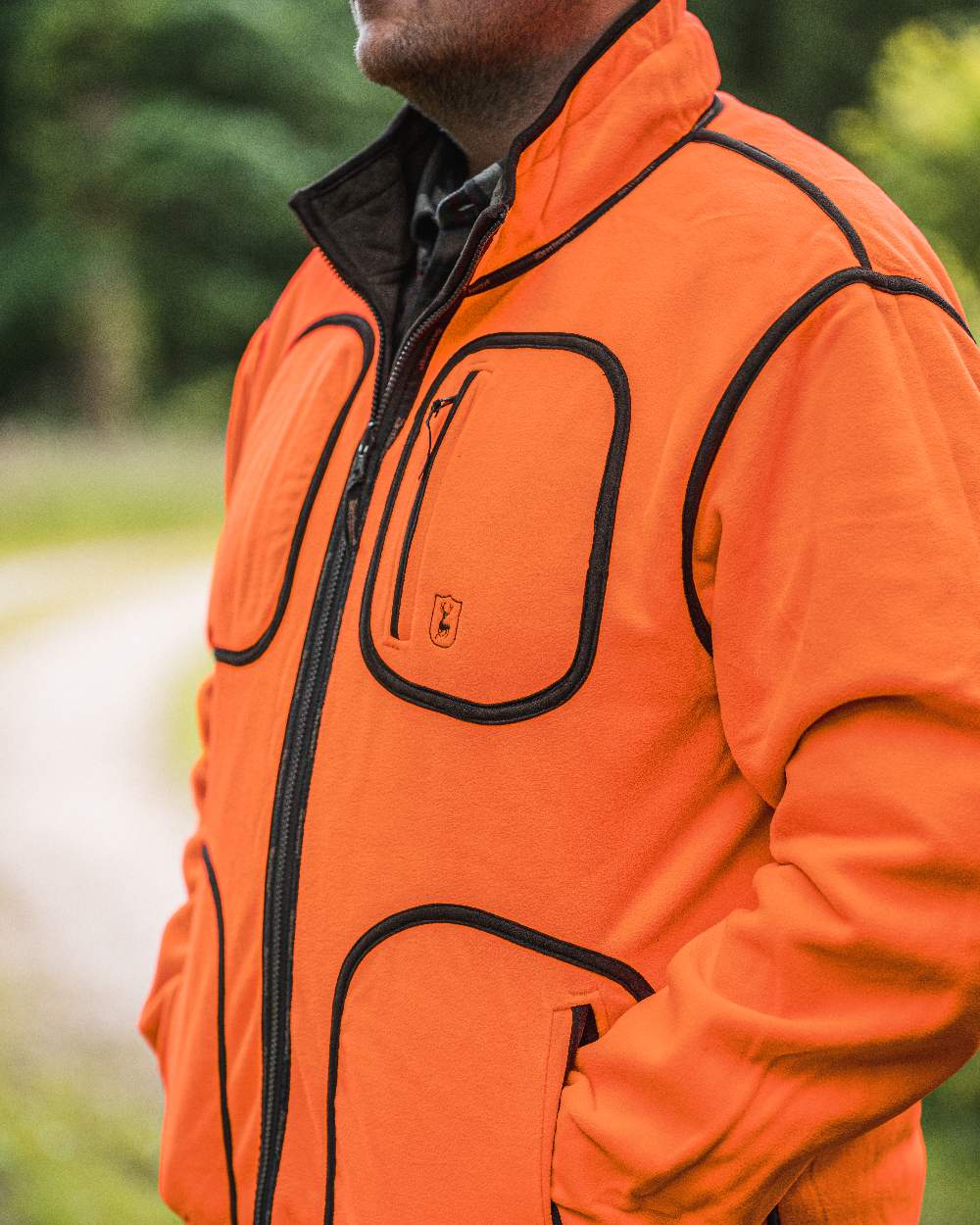 Deerhunter Gamekeeper Reversible Bonded Fleece Jacket - Image 17
