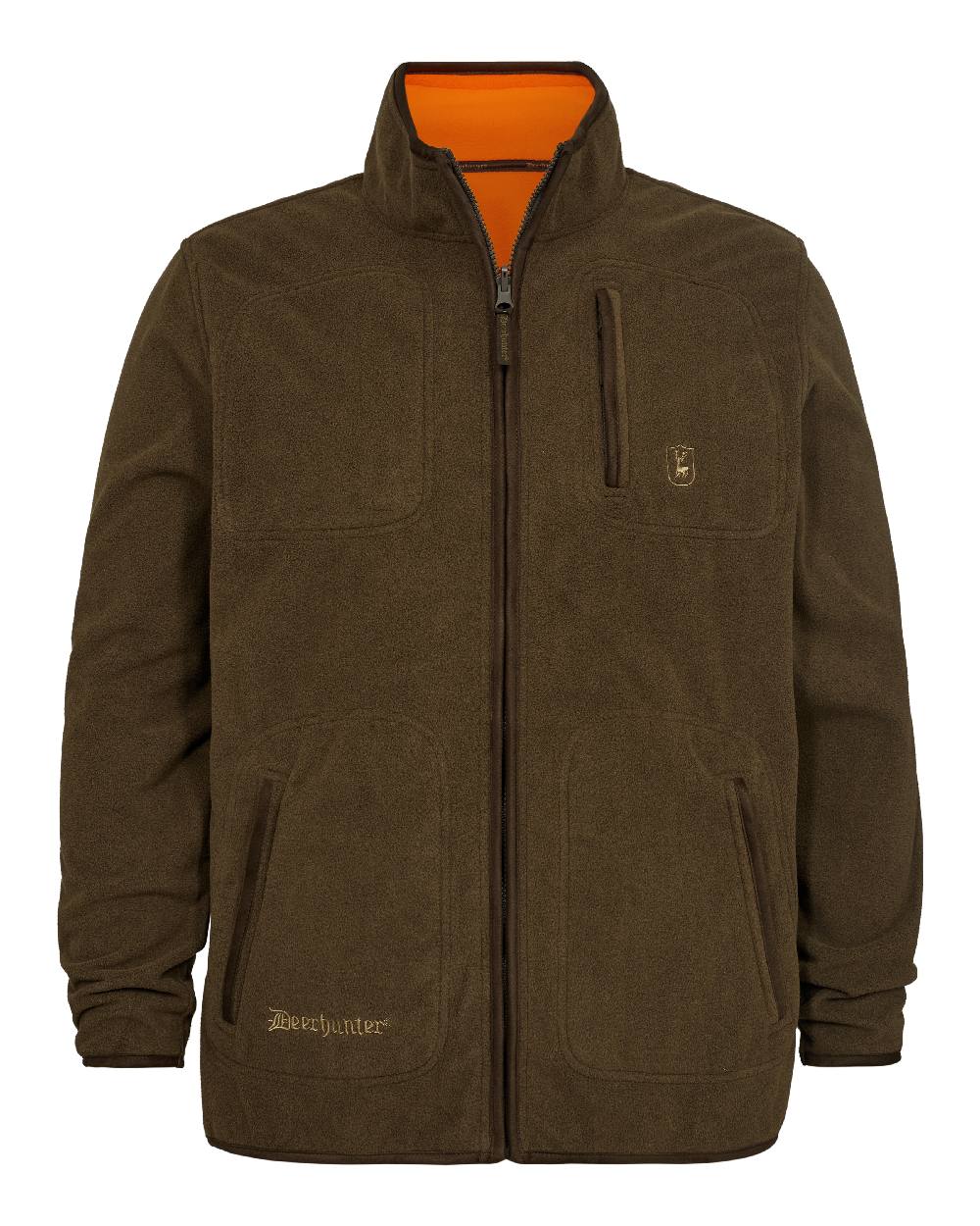 Deerhunter Gamekeeper Reversible Bonded Fleece Jacket - Image 3