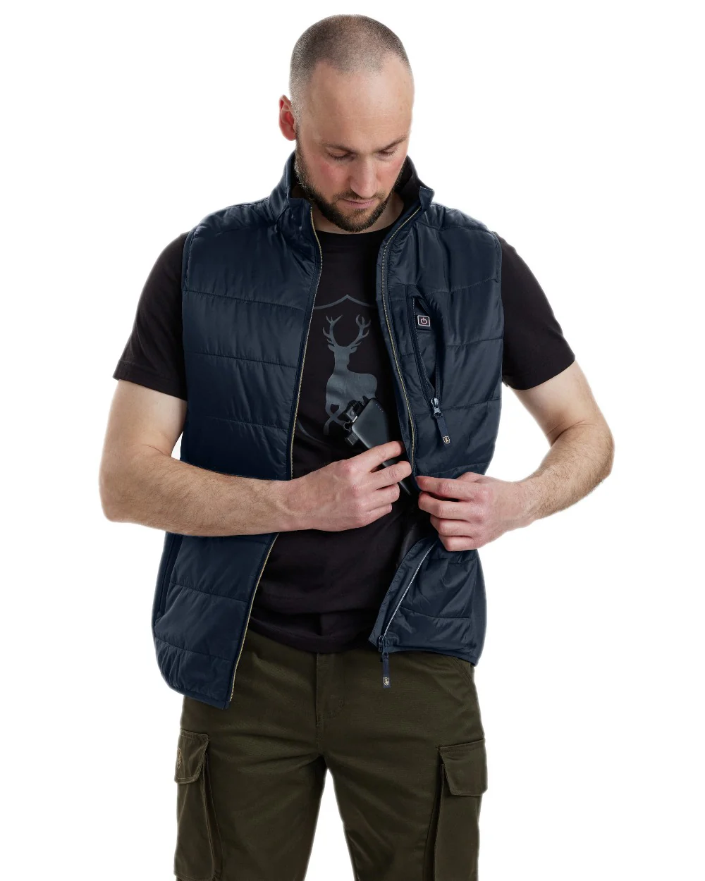 Deerhunter Heat Padded Waistcoat Clearance - Image 5
