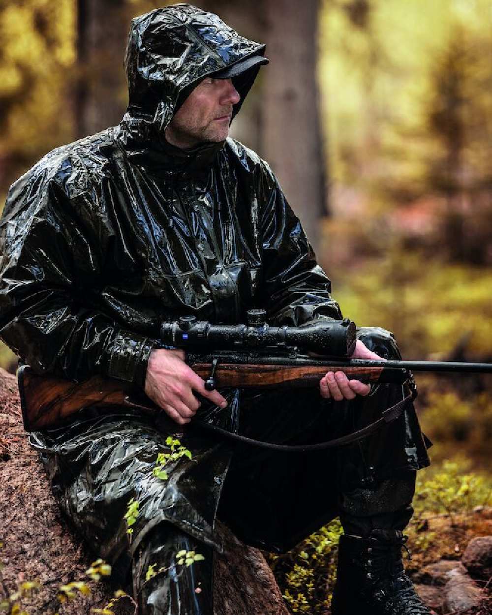 Deerhunter Hurricane Long Rain Coat - Image 4